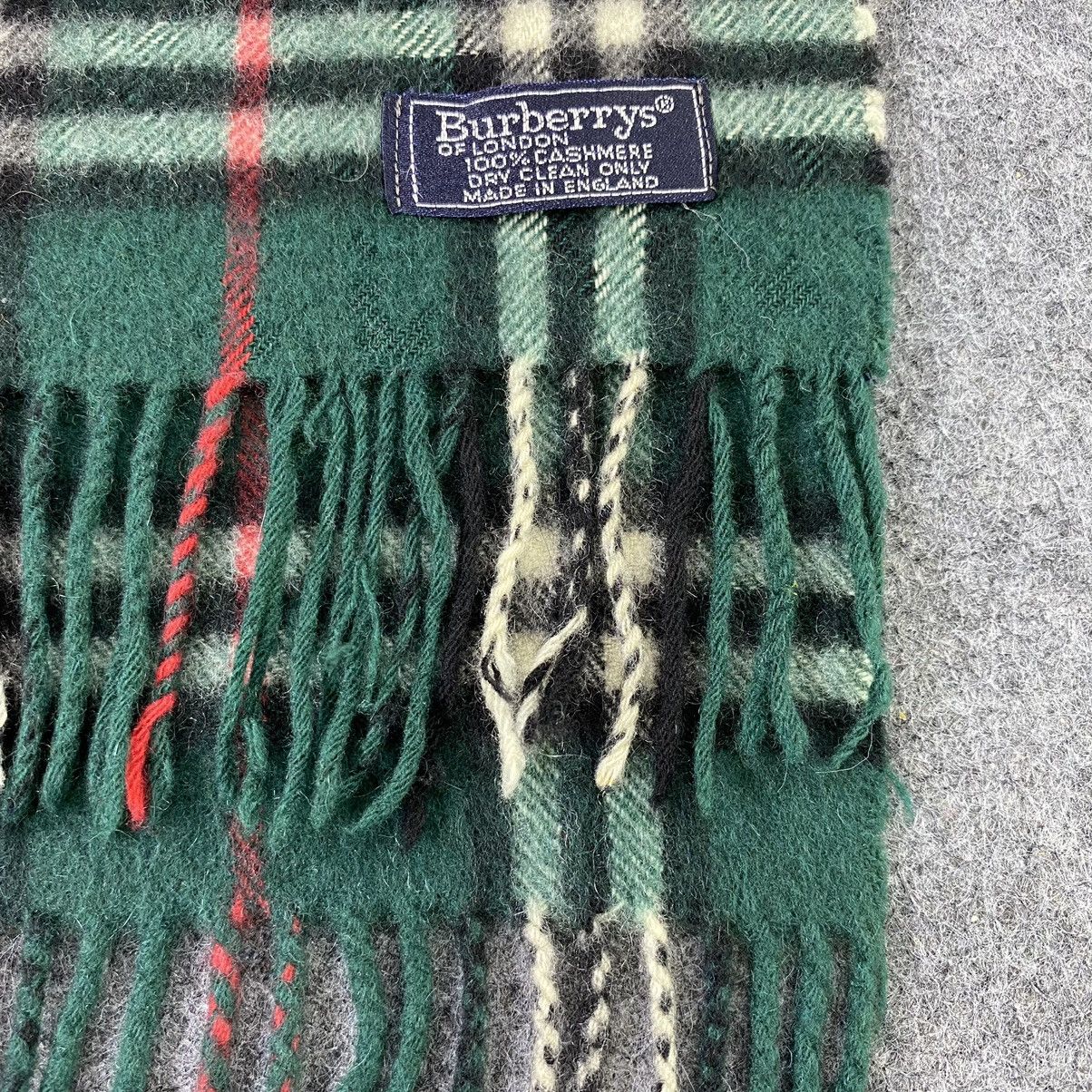 Burberry × Vintage Burberry Scarf / Muffler / Neckwear-T1447 Size ONE SIZE - 7 Thumbnail