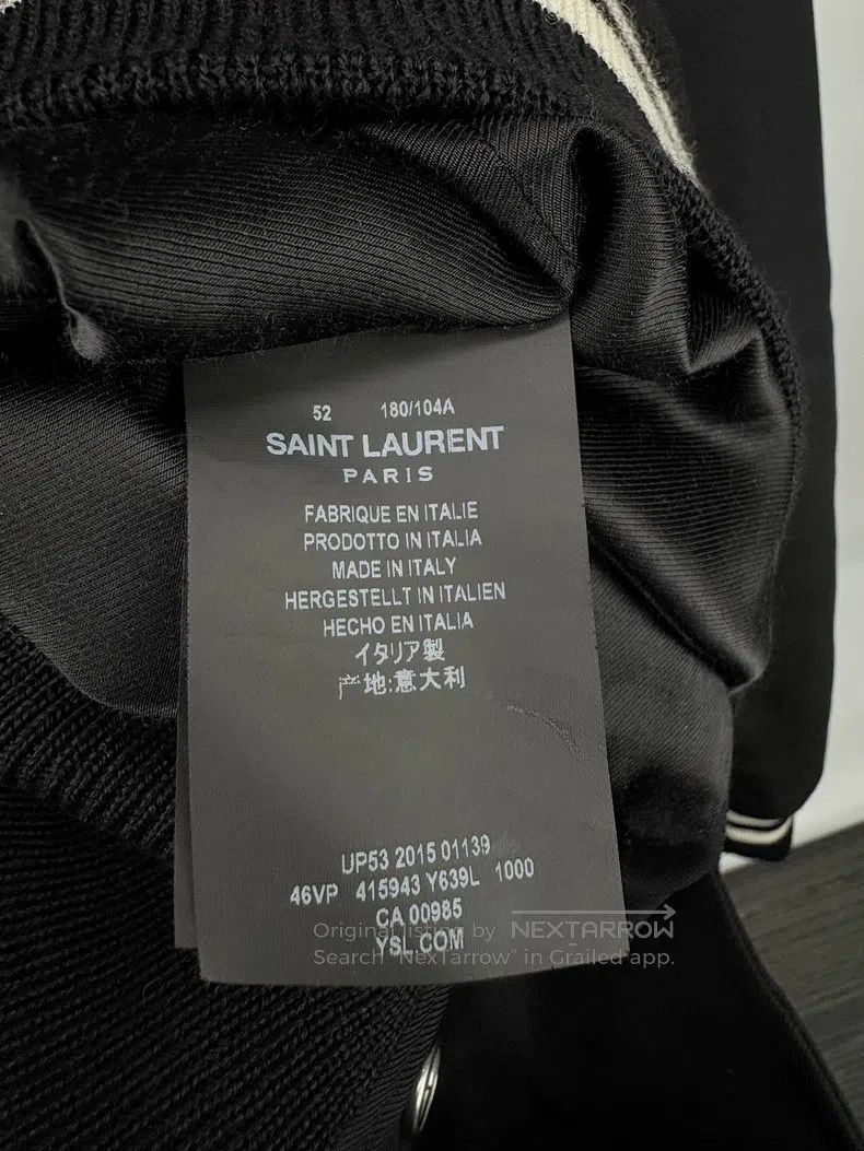 Saint Laurent Paris Saint Laurent Paris Studded baseball jacket Size US L / EU 52-54 / 3 - 4 Thumbnail