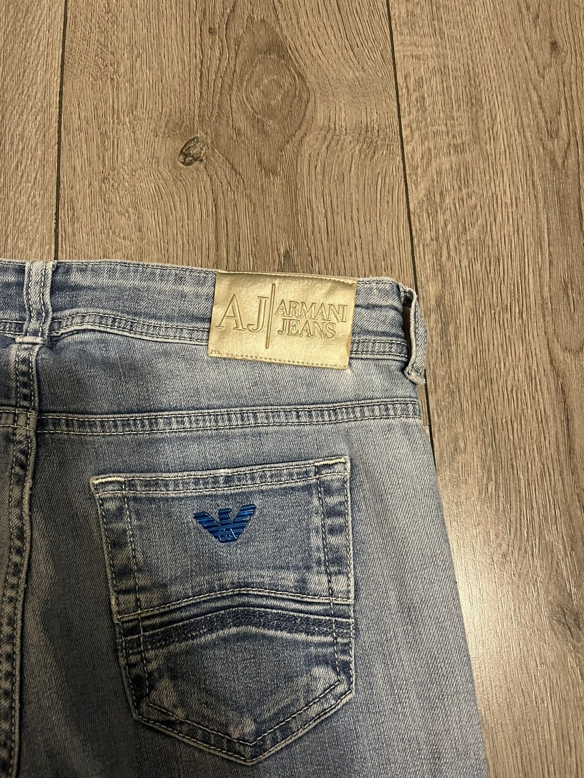 Armani × Emporio Armani × Giorgio Armani Armani Jeans Metal Logo Size 27" / US 4 / IT 40 - 5 Thumbnail