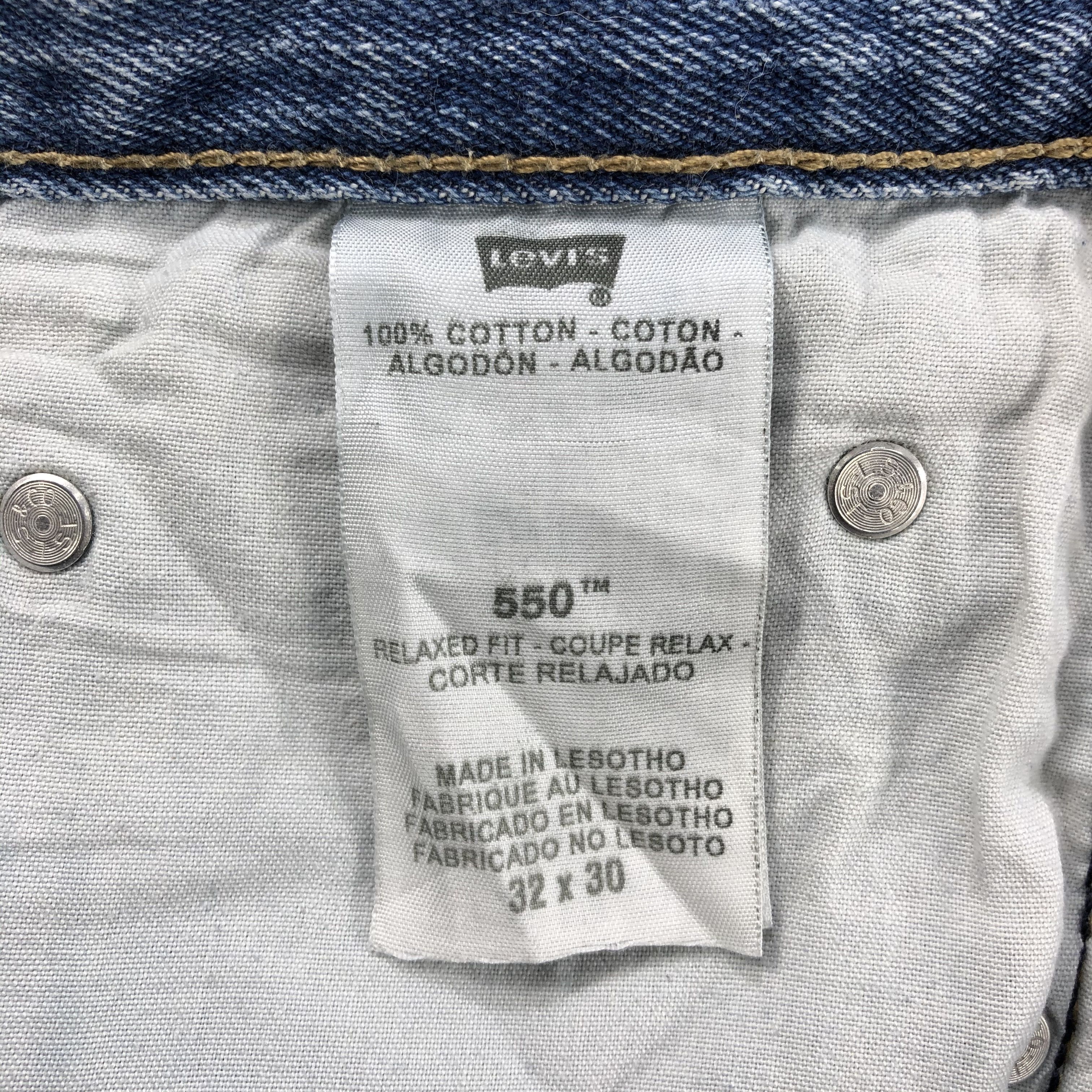 Levi's × Vintage Vintage Blue Wash Levis 550 Jeans-JM1857 Size US 33 - 10 Thumbnail