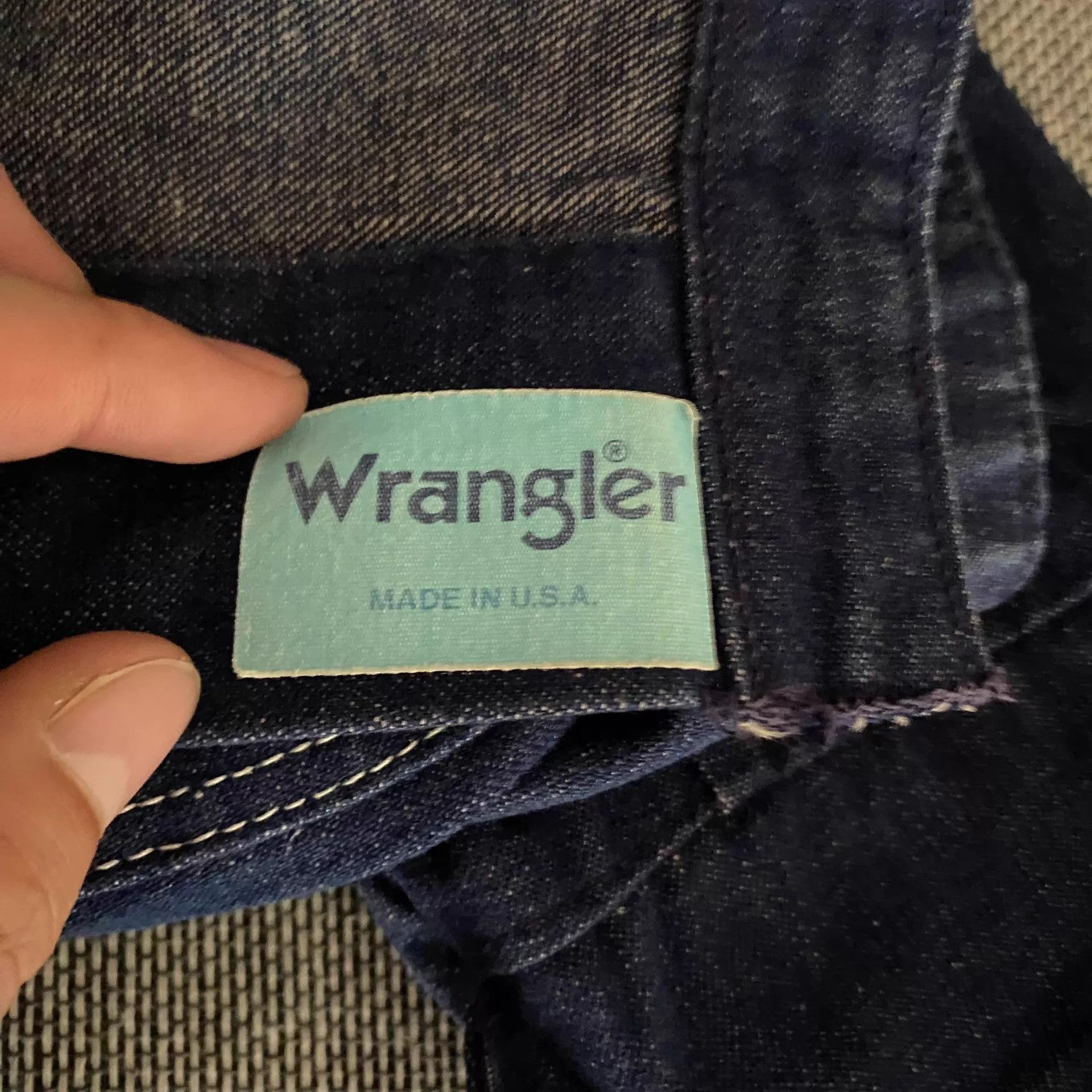 Wrangler Wrangler USA Rare Thin Denim 4-Pocket Work Jacket Size US M / EU 48-50 / 2 - 8 Thumbnail