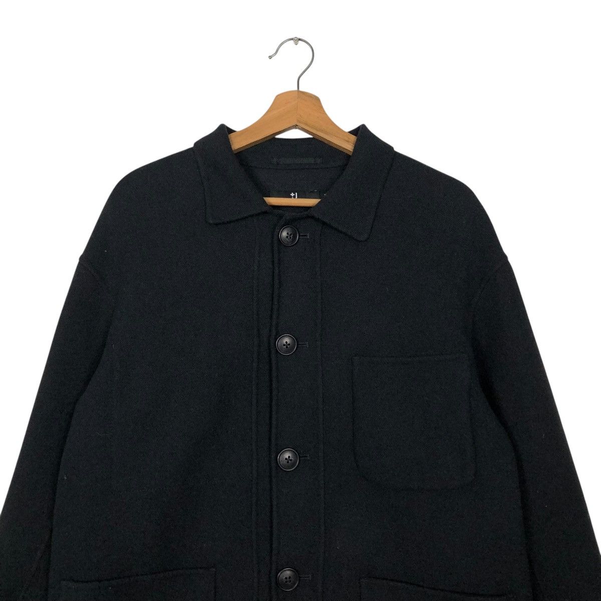 Jil Sander 🔥VINTAGE CHORE JACKET RICH BLACK J+ JILL SANDER UNIQLO Size US XS / EU 42 / 0 - 5 Thumbnail