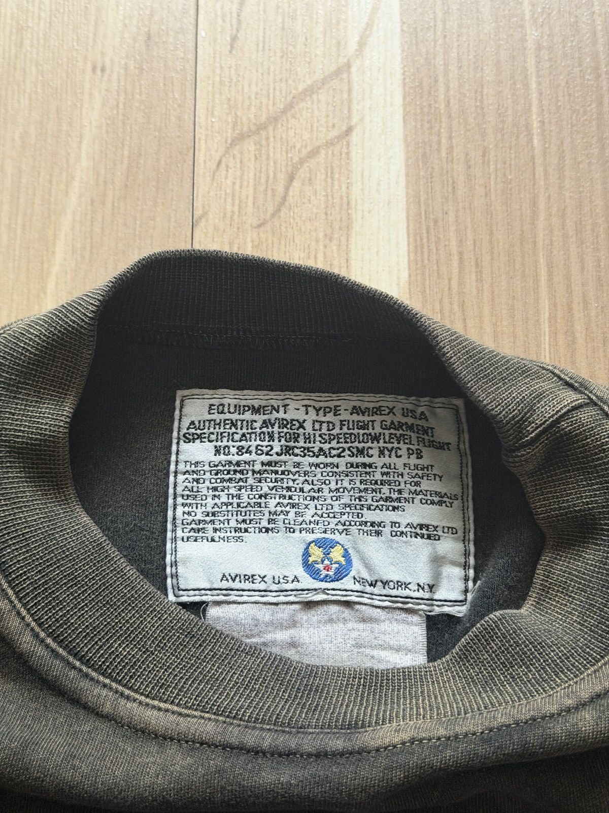 Avirex Vintage avirex faded sweatshirt archive new york 90s Size US L / EU 52-54 / 3 - 5 Thumbnail