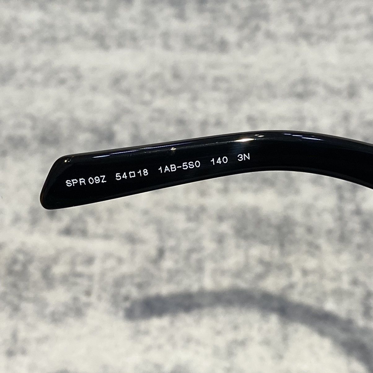Prada PRADA 0PR 09ZS 1AB5S0 BLACK DARK GREY Size ONE SIZE - 8 Thumbnail
