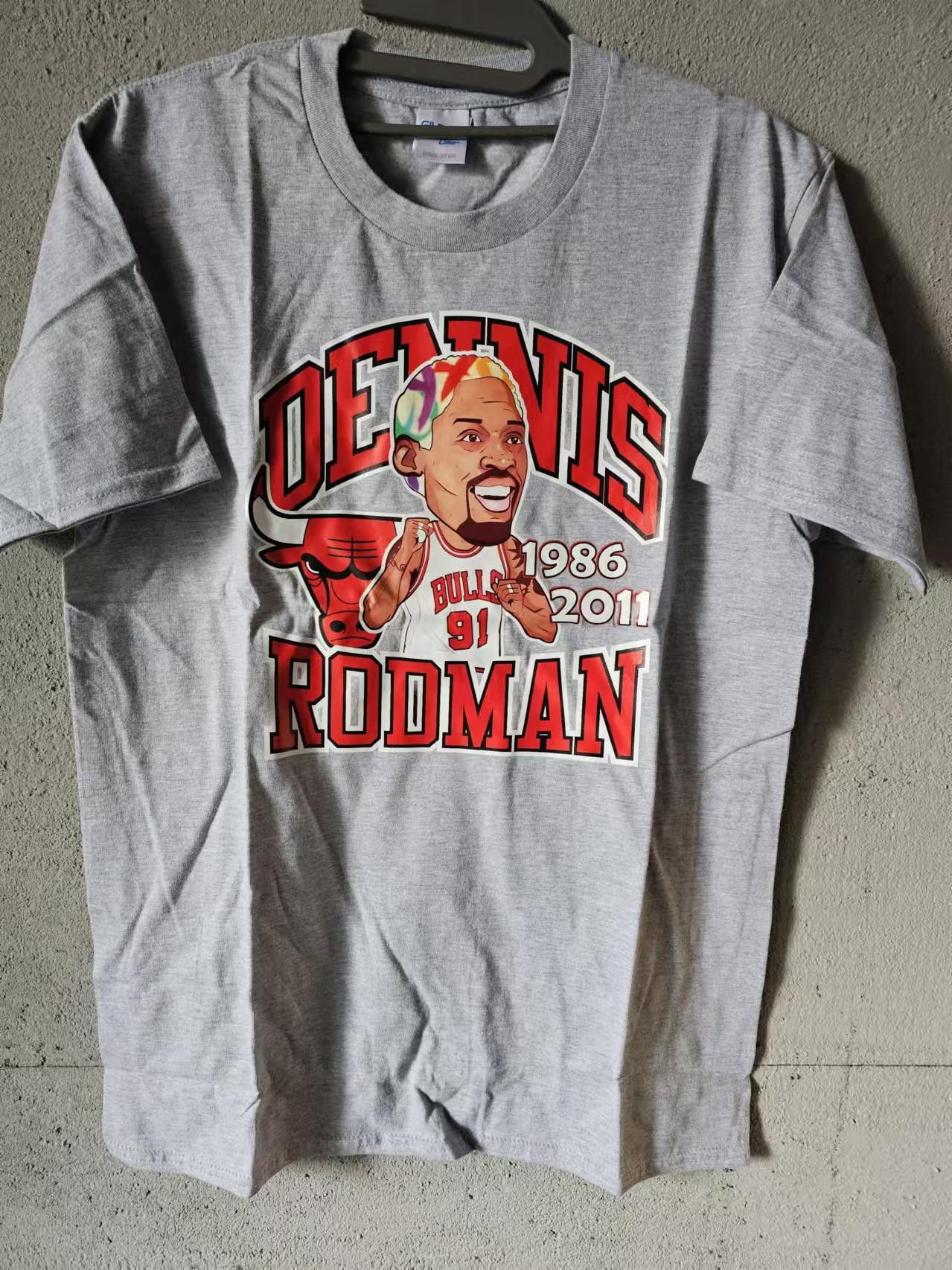 Gildan Dennis Rodman T-shirt Small size Size US S / EU 44-46 / 1 - 1 Thumbnail