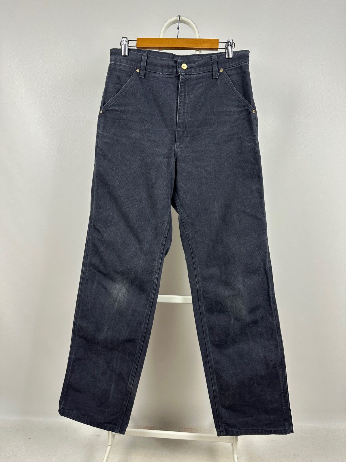 Carhartt Vintage Carhartt Gray Single Knee Cargo Pants Size US 32 / EU 48 - 3 Thumbnail