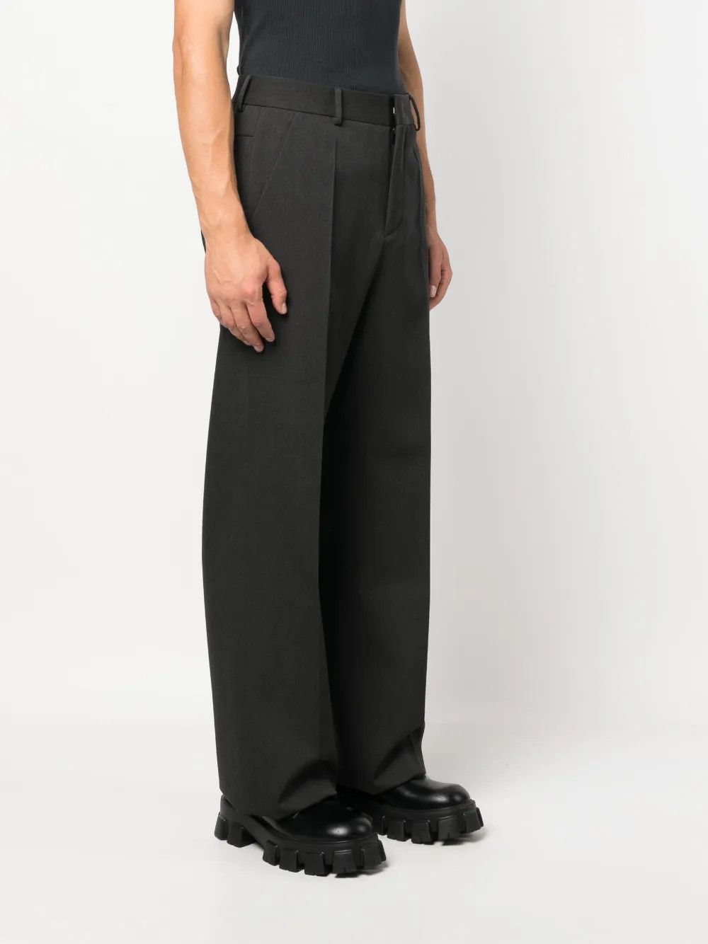 Valentino o1y0525 Casual Pant in Lead Size US 34 / EU 50 - 3 Thumbnail