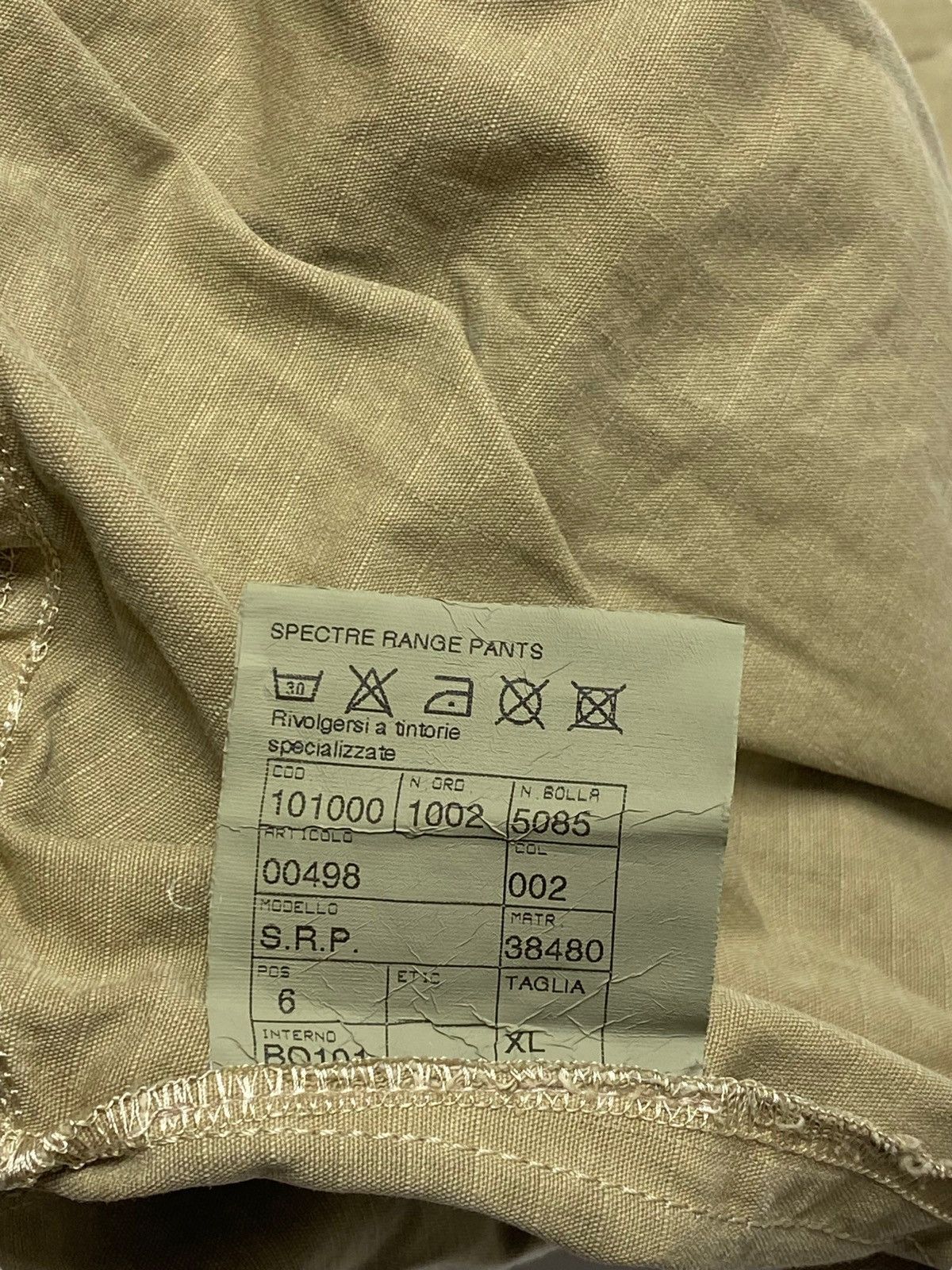 Vintage Vintage SOD MARINES Cargo Pants Sand Ripstop Fabric Size US 44 / EU 60 - 9 Thumbnail