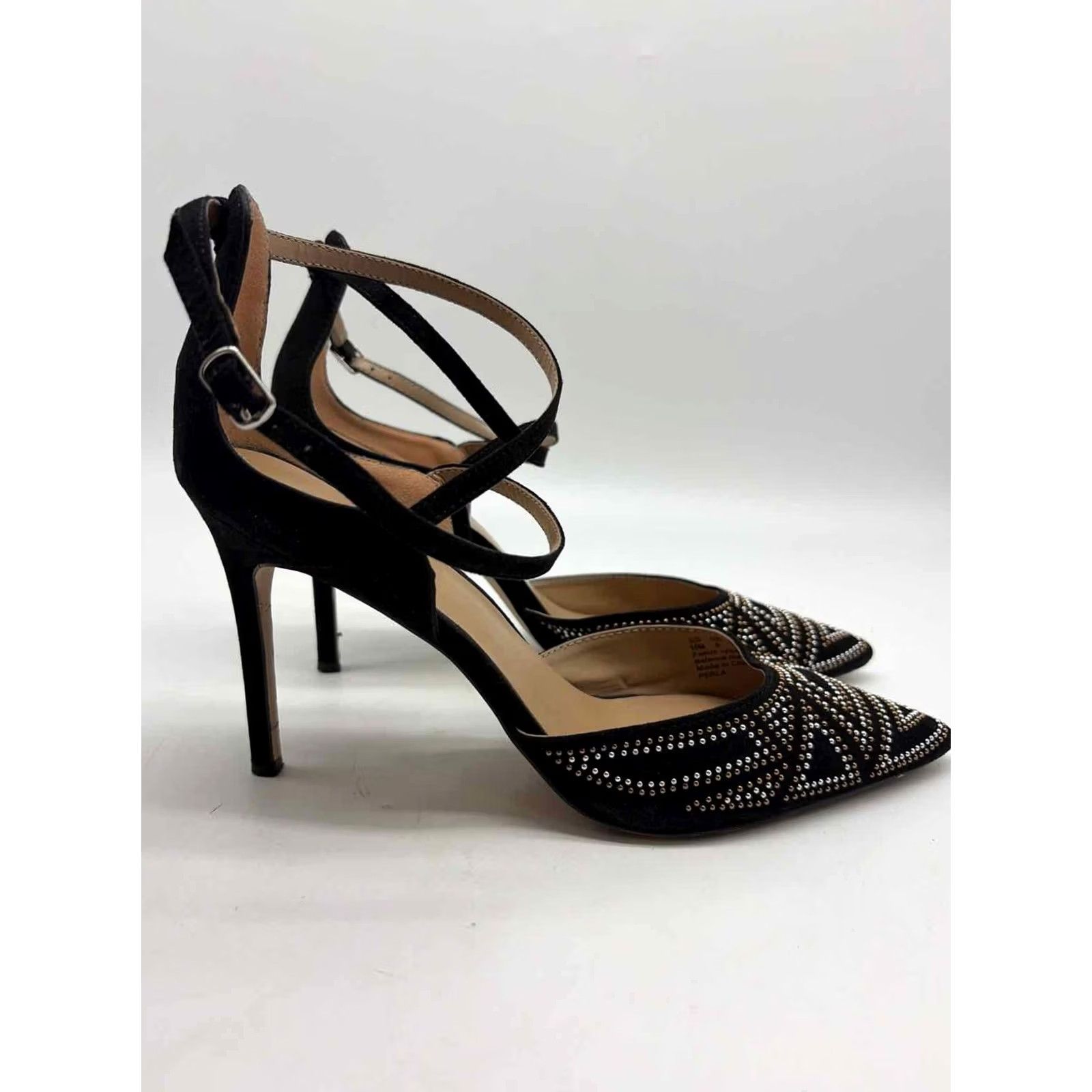 Vintage Carlos Black Size 10 Pump Heels Size US 10 / IT 40 - 4 Thumbnail