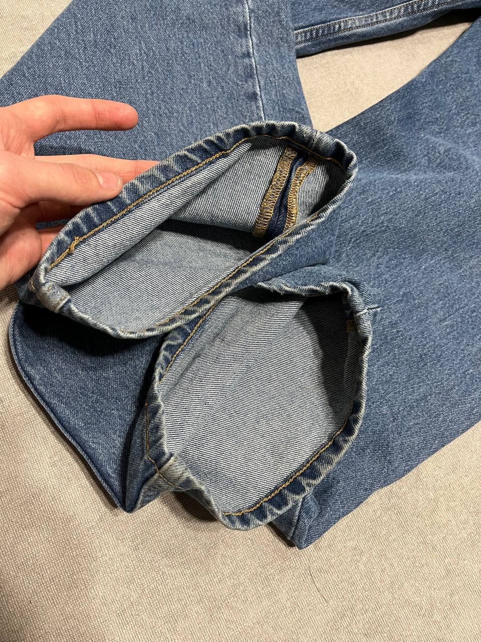 Levi's Rare Levi`s Men`s Black Label Blue Jeans Demin Size 29 32 Size US 29 - 13 Thumbnail