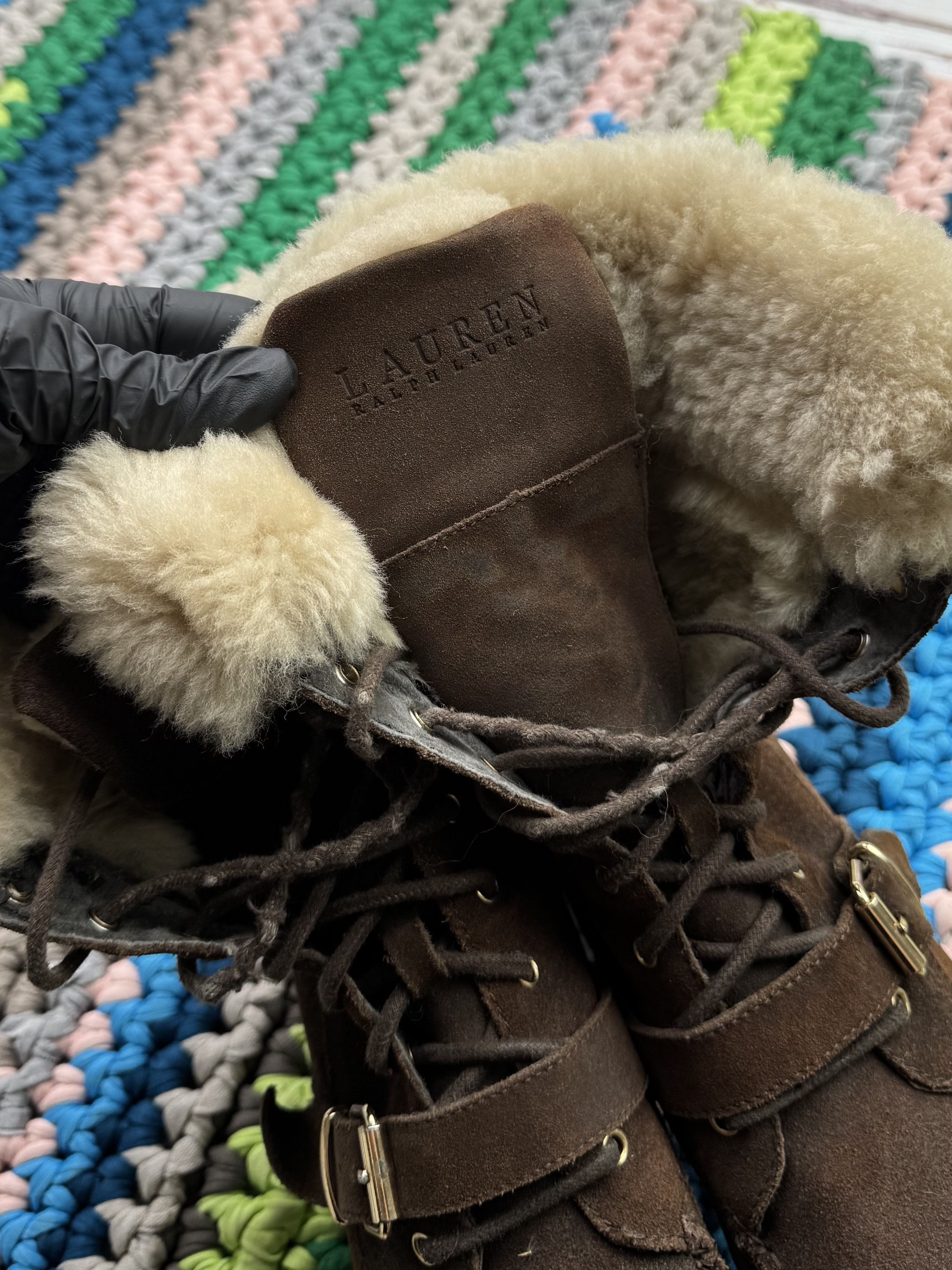 Lauren Ralph Lauren Lauren Ralph Lauren Vintage Suede Boots (V313)(D10) Size US 8 / EU 41 - 9 Thumbnail