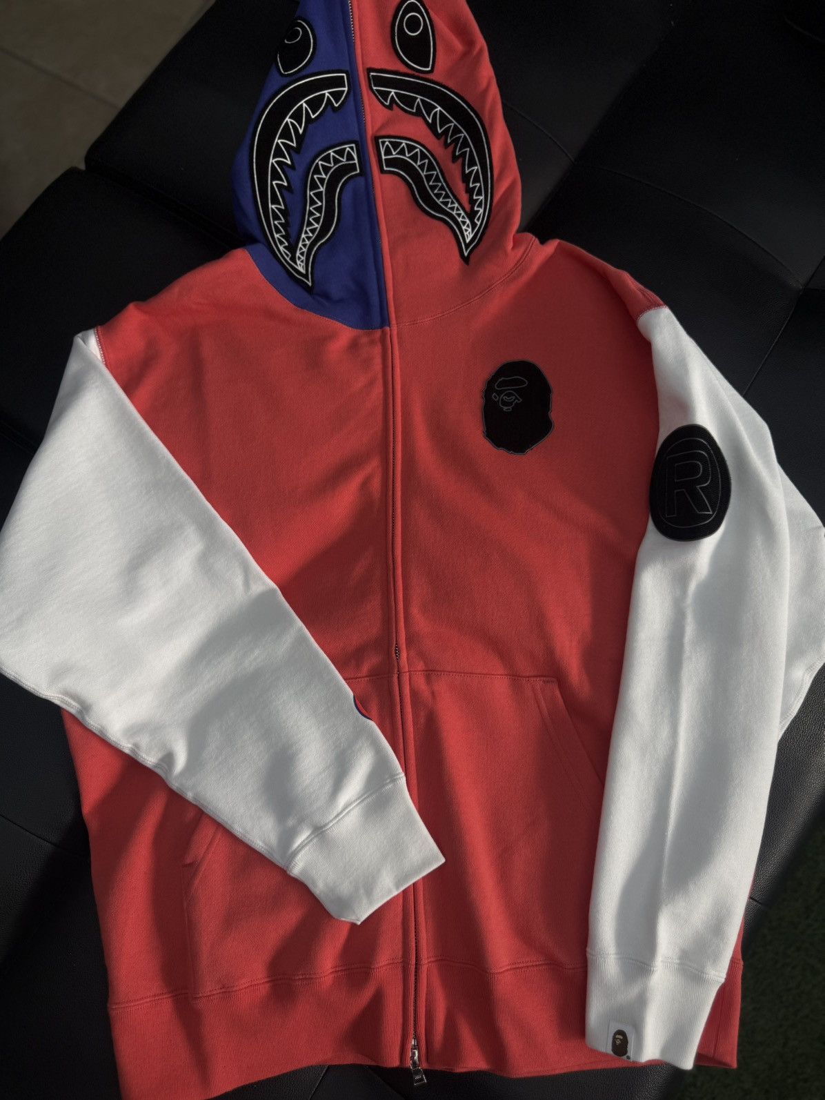 Bape Bape Multicolor Japan Exlusive Patch Hoodie Size L NEW Size US L / EU 52-54 / 3 - 2 Thumbnail