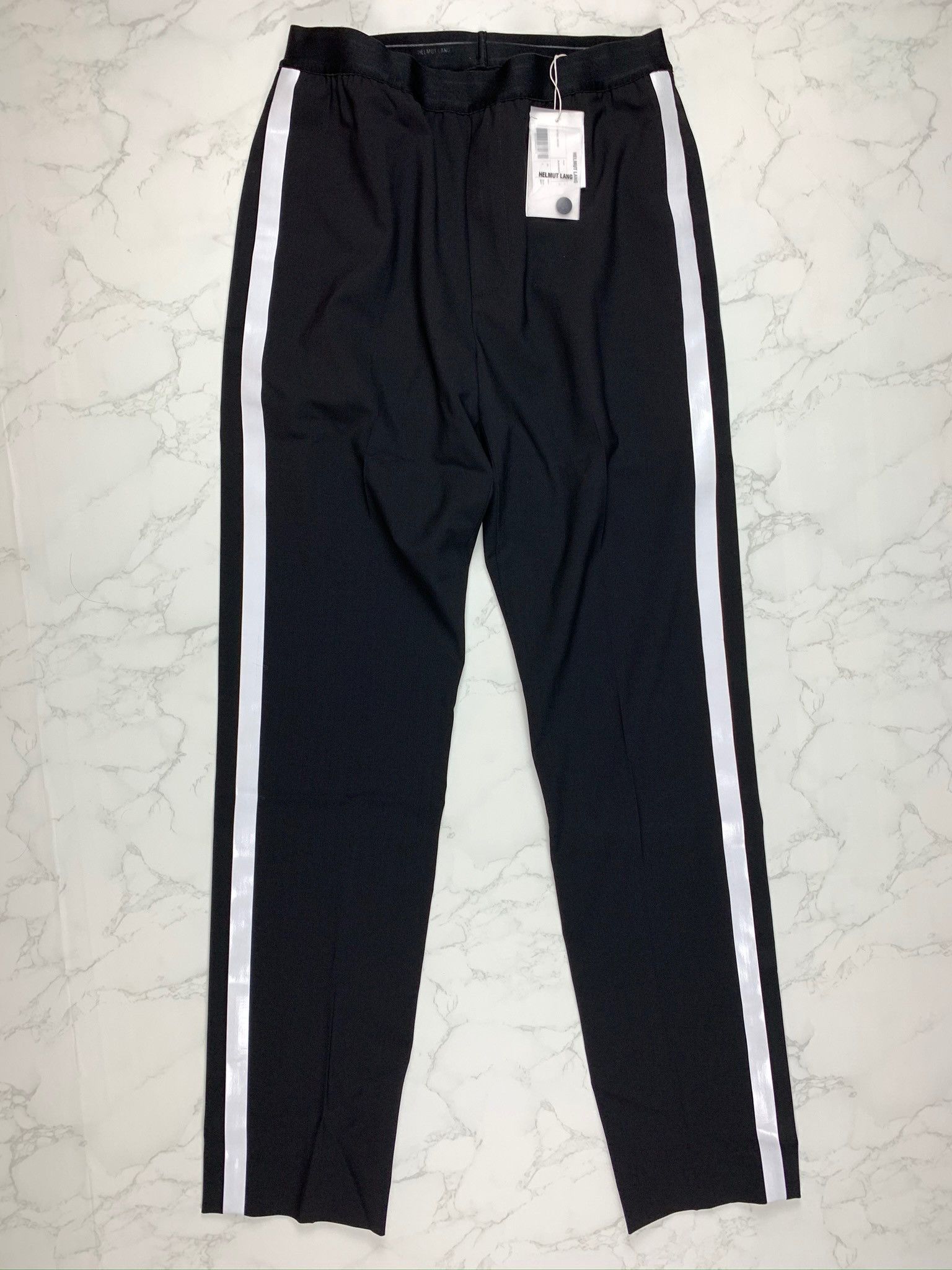 Helmut Lang 🔥65% OFF🔥 [SALE] Helmut Lang Band Pull On Black Pants Size US 30 / EU 46 - 10 Thumbnail