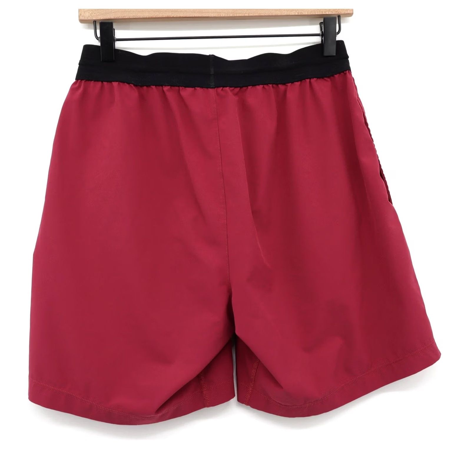 Rhone Rhone Mako Gym Athleisure Shorts Burgundy M Mens Sz M Drawstring Pockets 7" Inseam Athletic Cross Training Running Jogging Size US 31 - 2 Thumbnail
