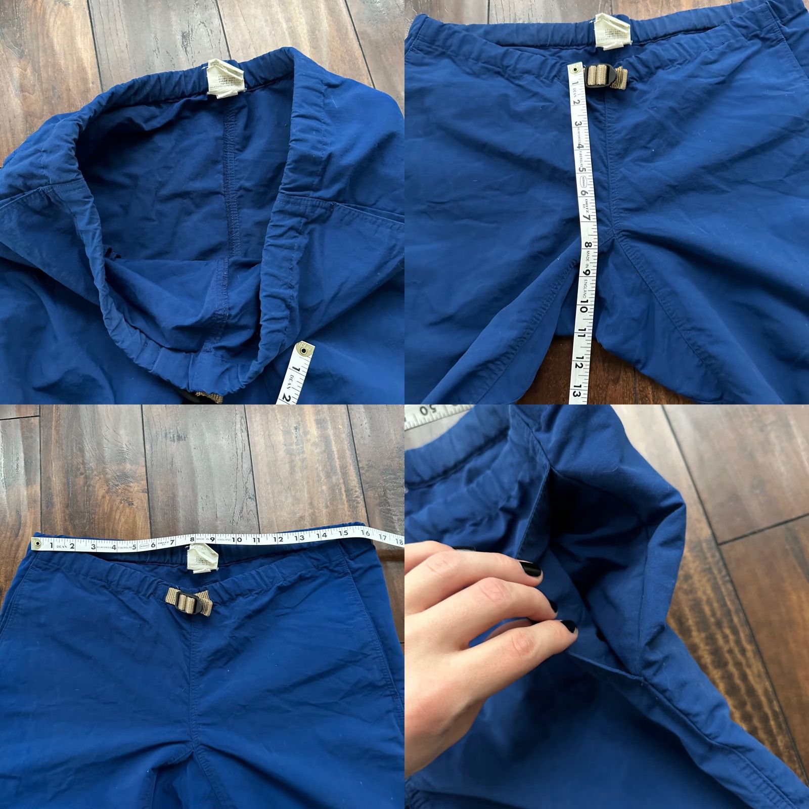 Patagonia Patagonia Baggies Pants Joggers Blue 90s Vintage Mens Small Nylon Polyester Regular Inseam 28 Size US 31 - 9 Thumbnail