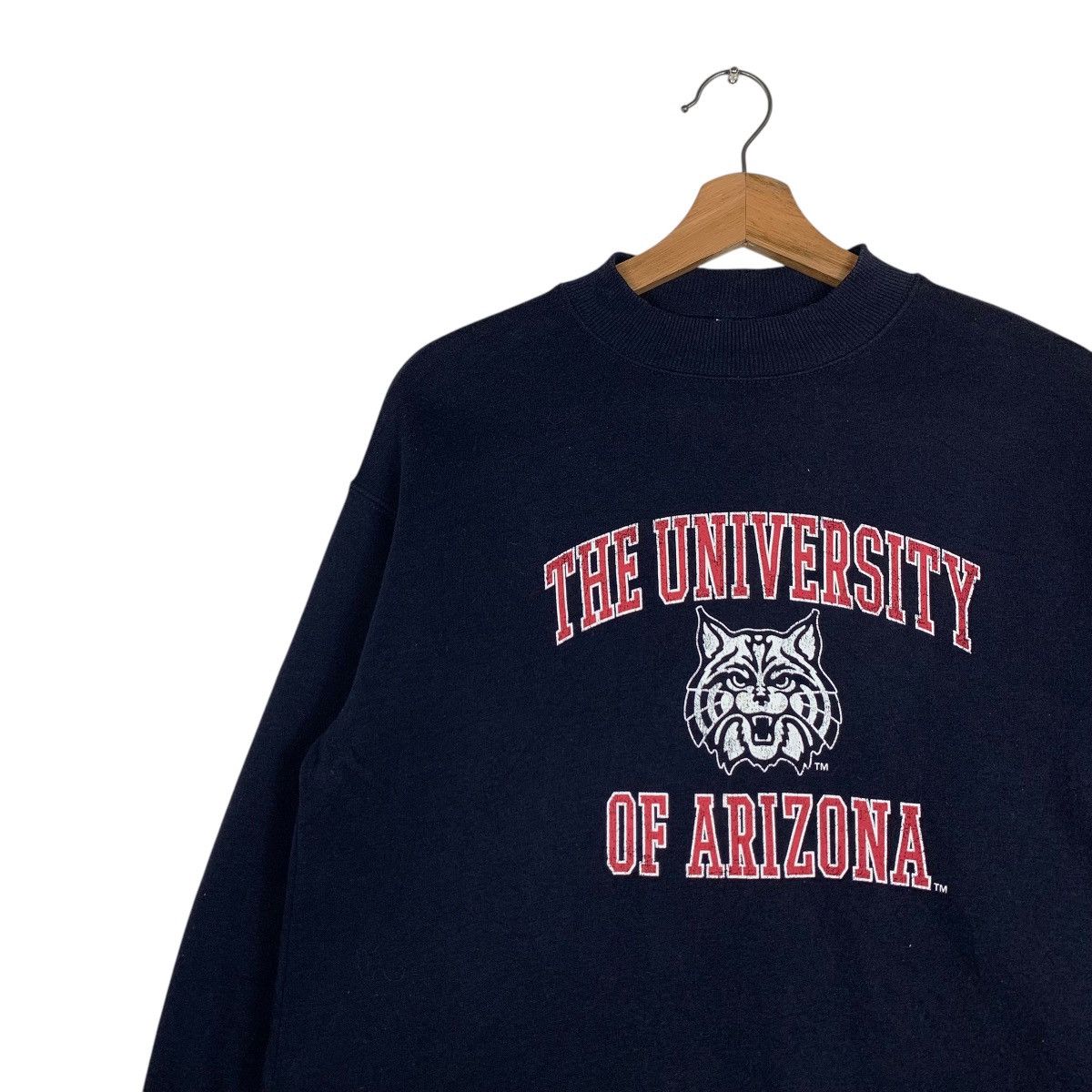 GU THE UNIVERSITY Of ARIZONA Big Logo Crop Sweatshirt #1465-C66 Size US M / EU 48-50 / 2 - 6 Thumbnail