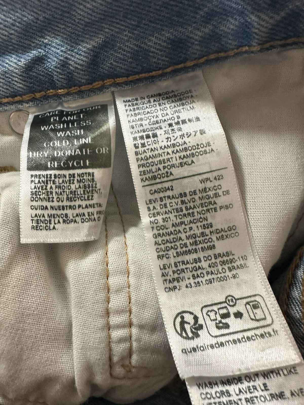 Levi's Levi's 501 Original Chaps jeans Size US 32 / EU 48 - 10 Thumbnail