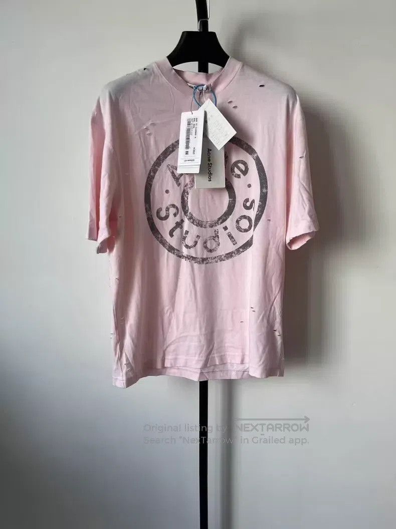 Acne Studios Acne Studios Mixed Color Logo Printed Crewneck Slouchy Sho Size US XXS / EU 40 - 1 Thumbnail