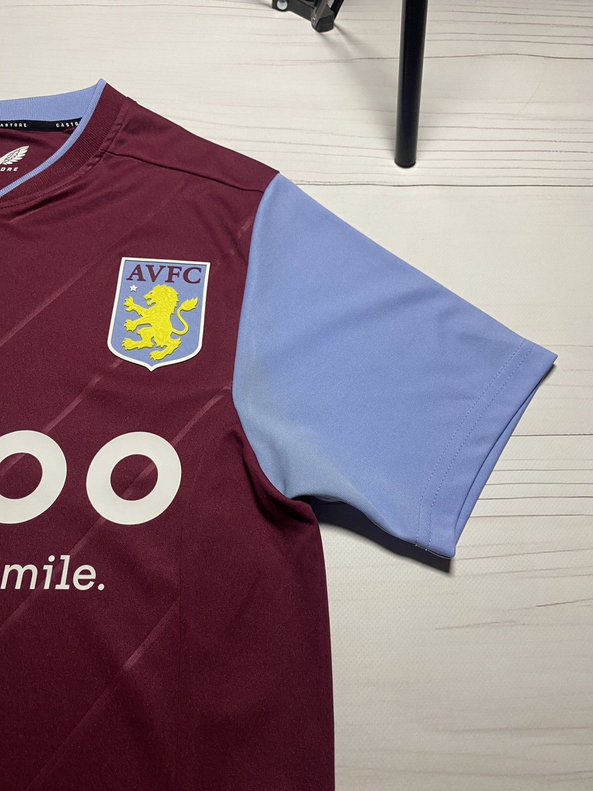 Castore Castore Aston Villa 2022/23 home soccer football y2k jersey Size US S / EU 44-46 / 1 - 10 Thumbnail