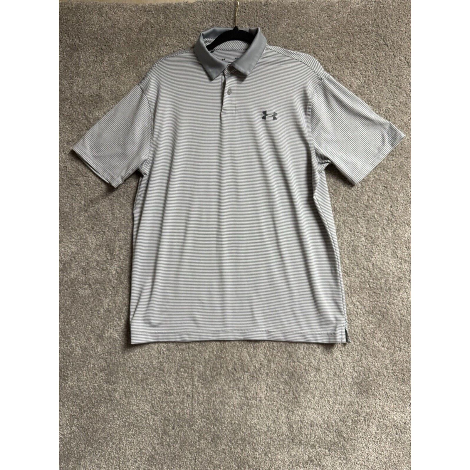 Under Armour Under Armour Polo Shirt Men Medium Performance Golf Athletic Size US M / EU 48-50 / 2 - 1 Thumbnail