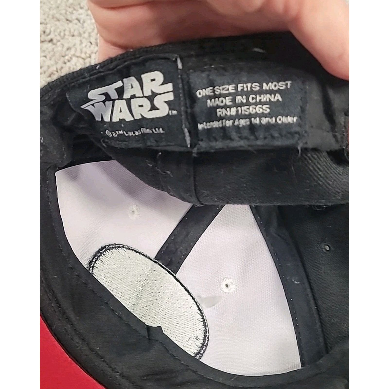 Star Wars Star Wars Rebel Leader Snapback Hat Size ONE SIZE - 7 Thumbnail