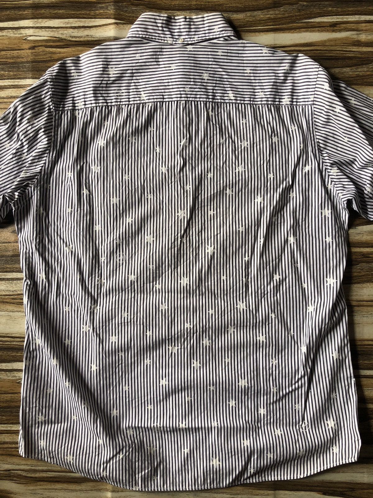 Sophnet. B/D shirt striped star logo printed Size US M / EU 48-50 / 2 - 2 Thumbnail