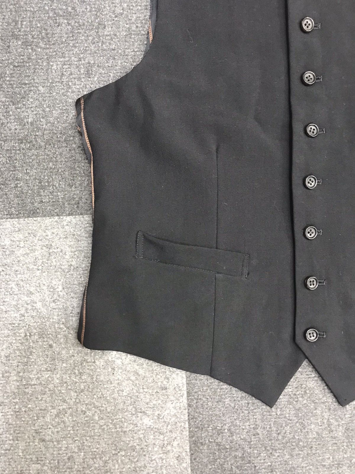 Limi Feu Archival Y's bis Limi Feu Yohji Yamamoto Two Tones Vest Size S / US 4 / IT 40 - 4 Thumbnail
