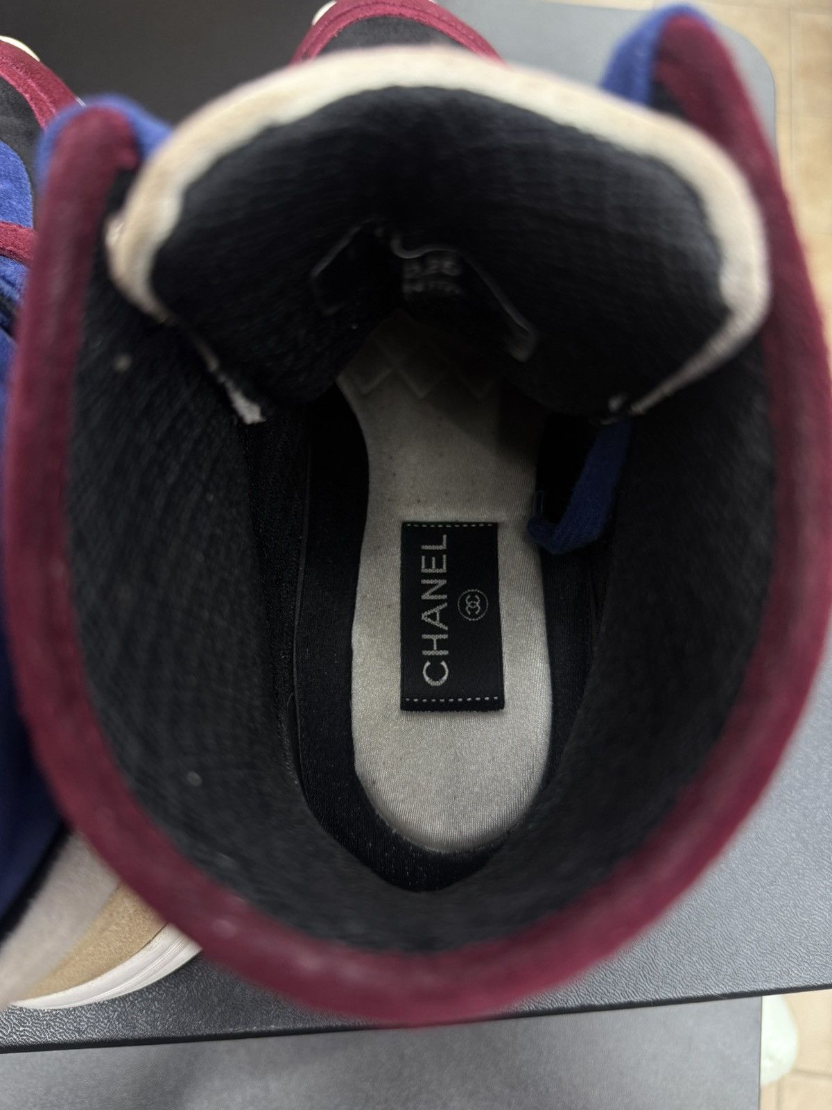 Chanel Chanel High Top Women’s Sneakers 39EU/9US (W) $1050 Size US 9 / IT 39 - 13 Thumbnail