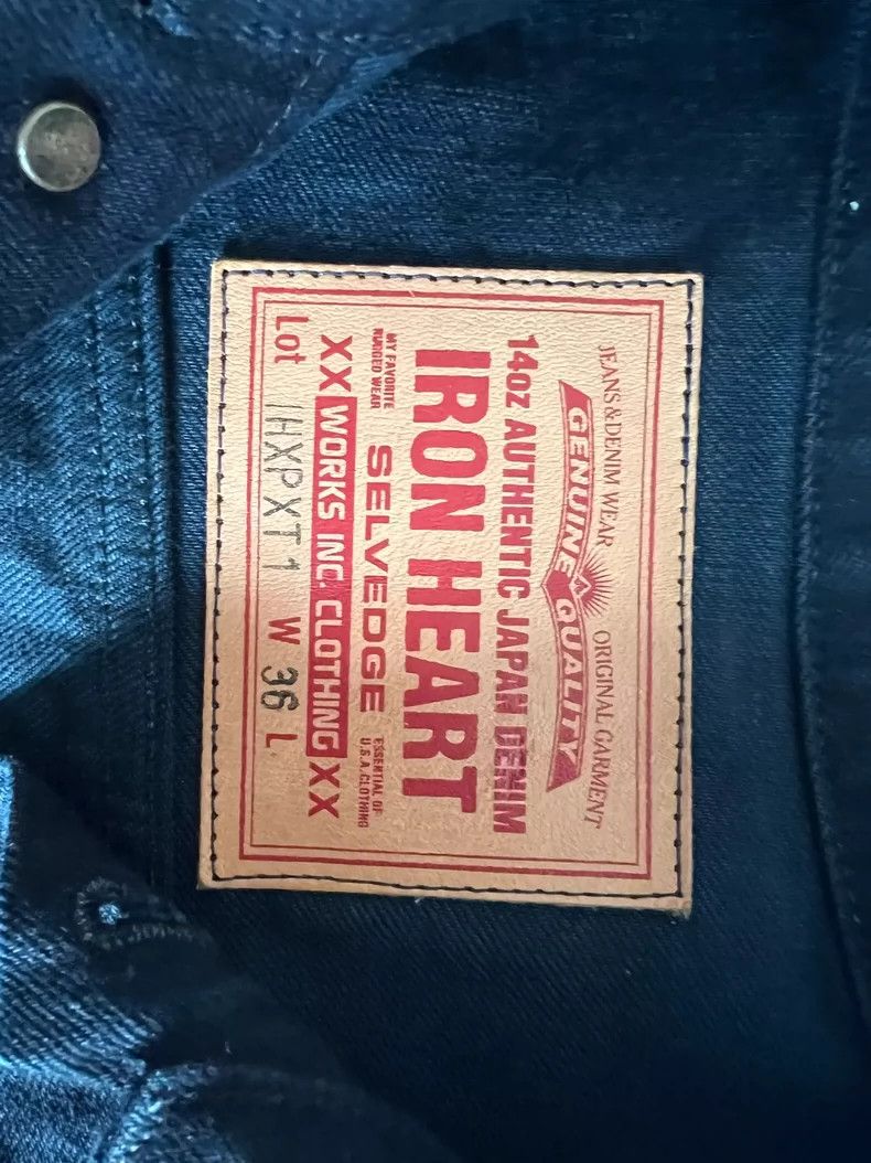 Iron Heart Iron heart W36Denim jacket, denim jacket Size US S / EU 44-46 / 1 - 3 Thumbnail