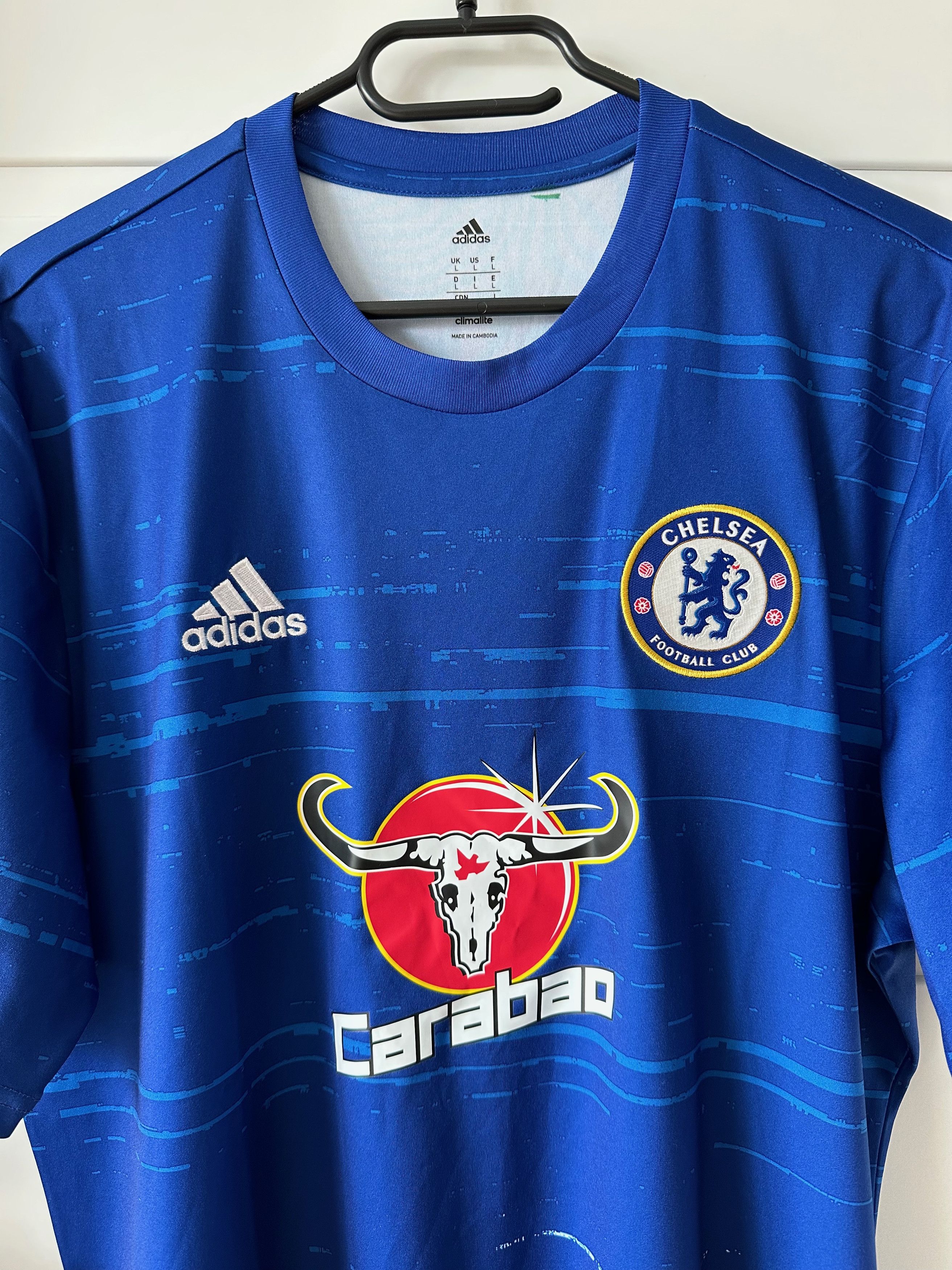 Adidas 2016 Adidas Chelsea FC training jersey shirt soccer football Size US L / EU 52-54 / 3 - 2 Thumbnail