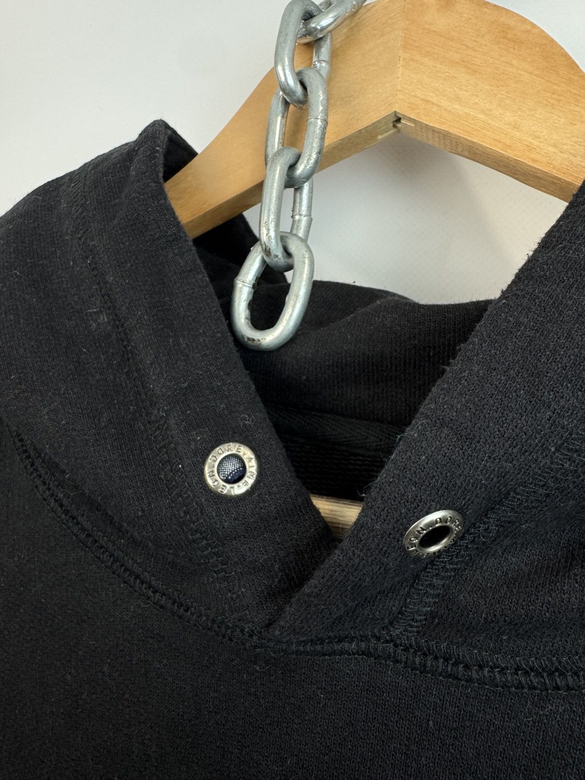 Aime Leon Dore Aimé slim reverse weave warm up hoodie black shattered logo Size US XL / EU 56 / 4 - 4 Thumbnail