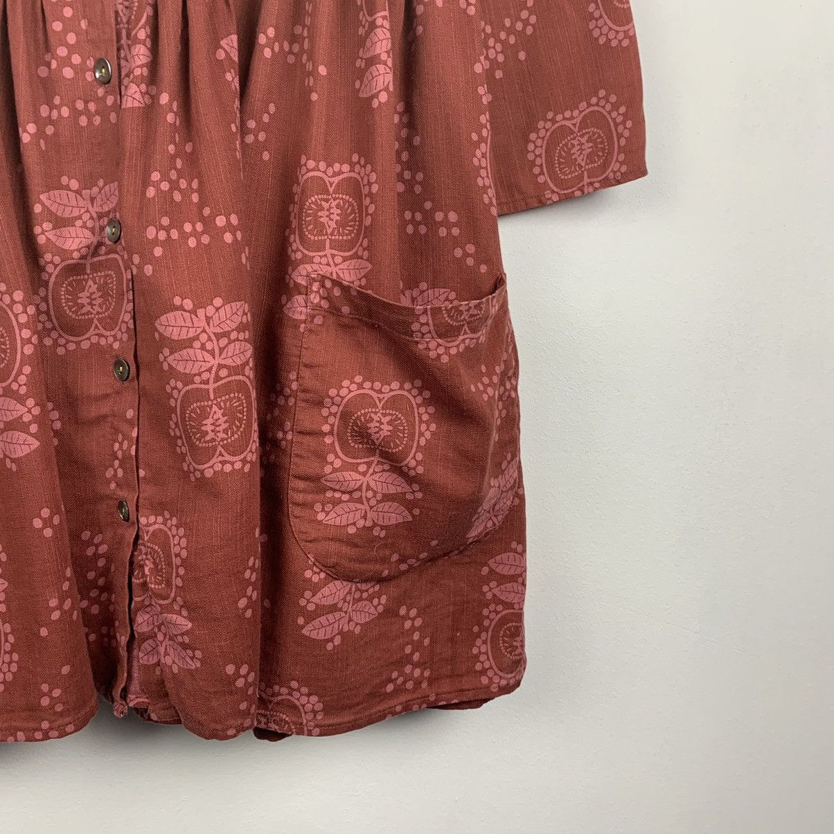 Gudrun Sjoden Gudrun Sjoden Floral Blouse Shirt Tunica Size S 3/4 Sleeve Size S / US 4 / IT 40 - 7 Thumbnail