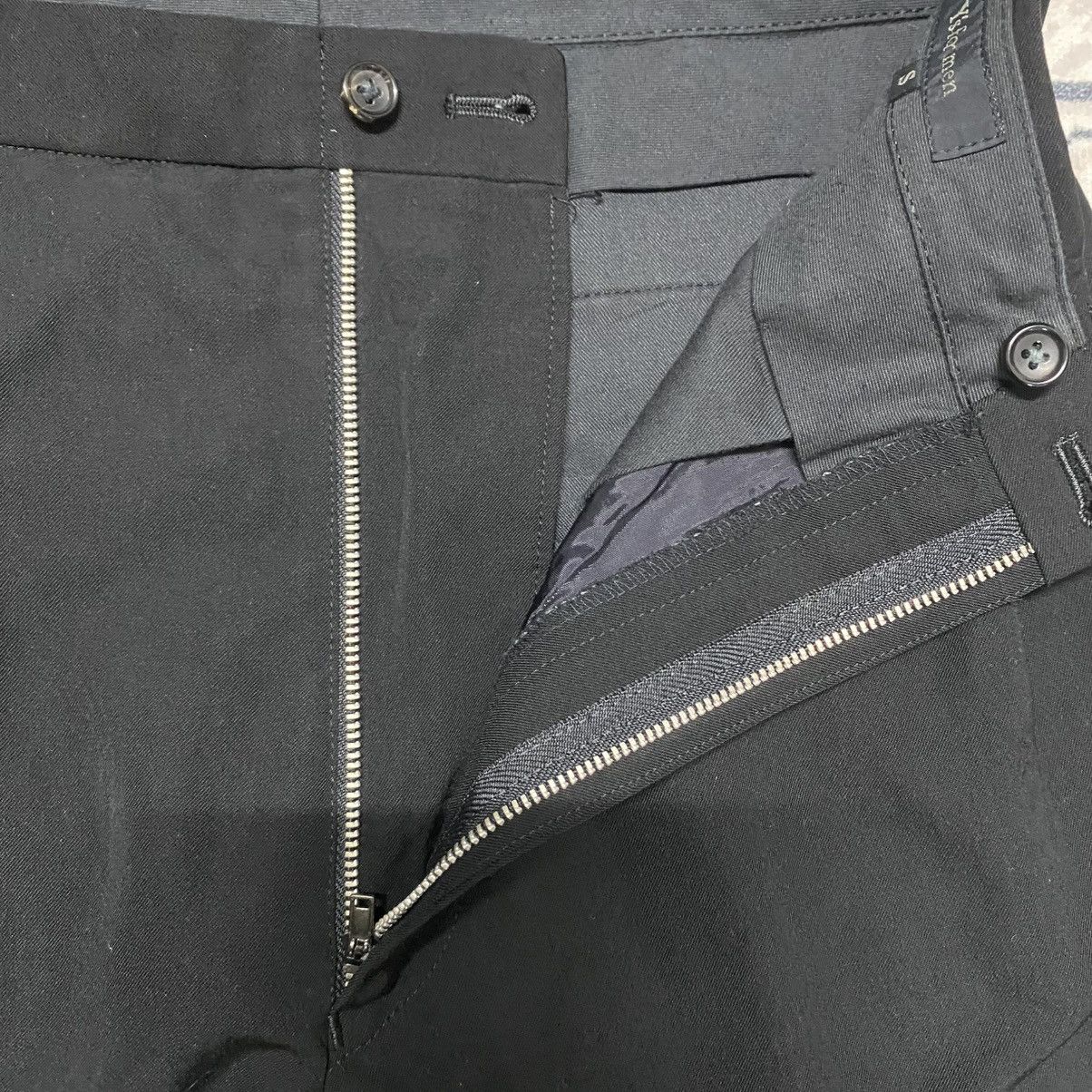 Yohji Yamamoto SS2001 Ys For Men Black Wool Rayon Baggy Pants Size US 28 / EU 44 - 22 Thumbnail