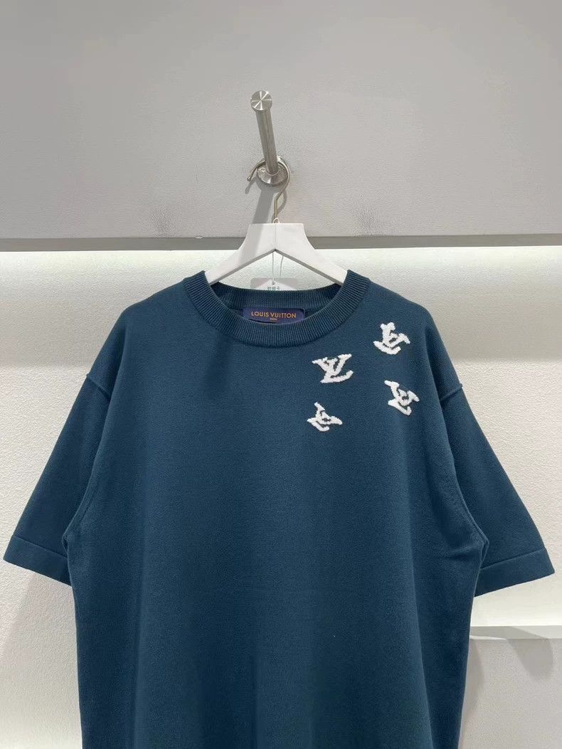 Louis Vuitton Louis Vuitton Piper Knit Short Sleeve 2501-Nextarrow Size US S / EU 44-46 / 1 - 3 Thumbnail