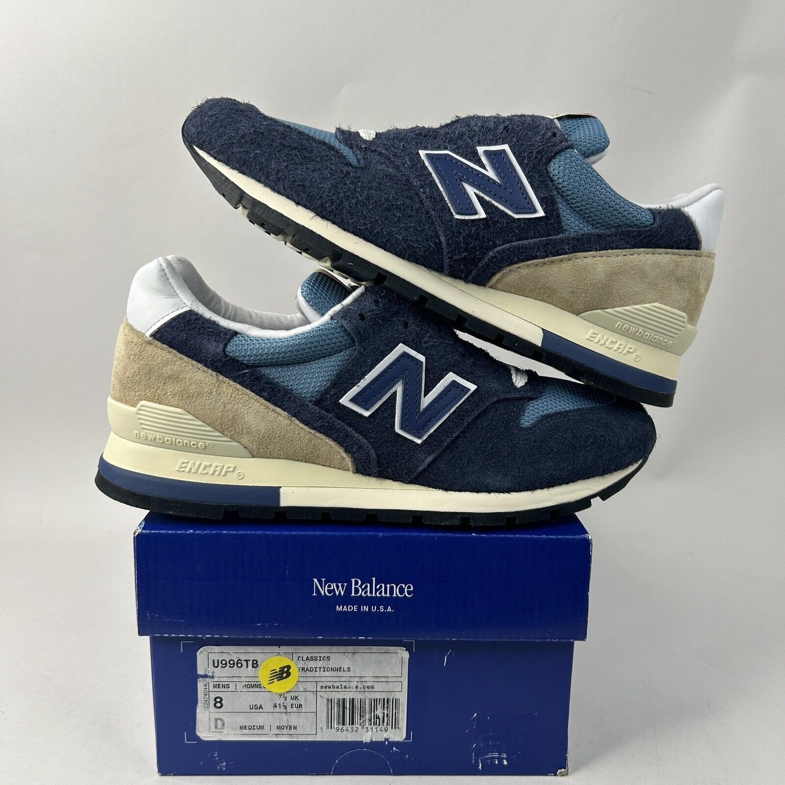 New Balance New Balance 996 X Teddy Santis “Navy” 2024 Size US 8 / EU 41 - 1 Thumbnail
