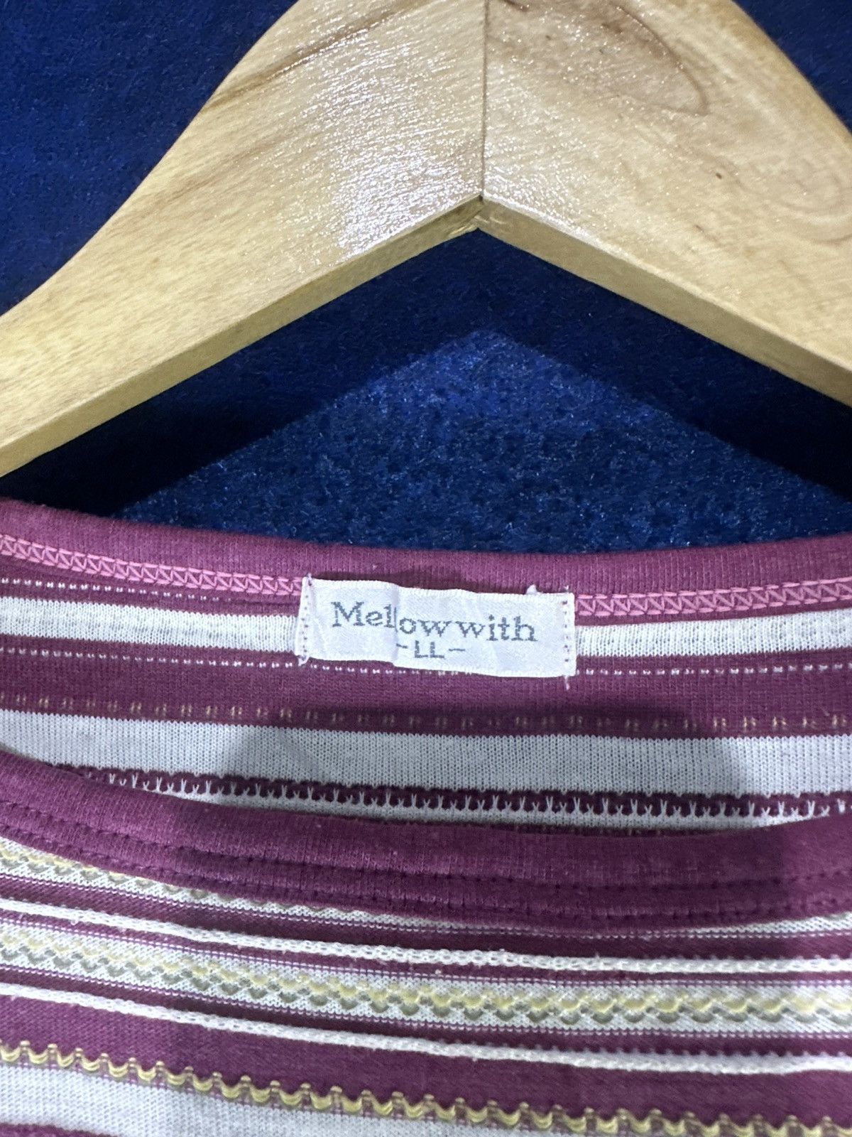 Kapital Japanese Stripe with unique Stitch KAPITAL style Shirt Size US L / EU 52-54 / 3 - 9 Thumbnail