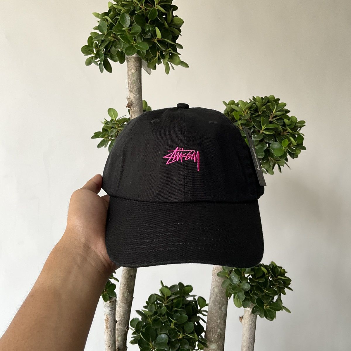 Stussy Stussy Cap Hat Black Size ONE SIZE - 1 Thumbnail