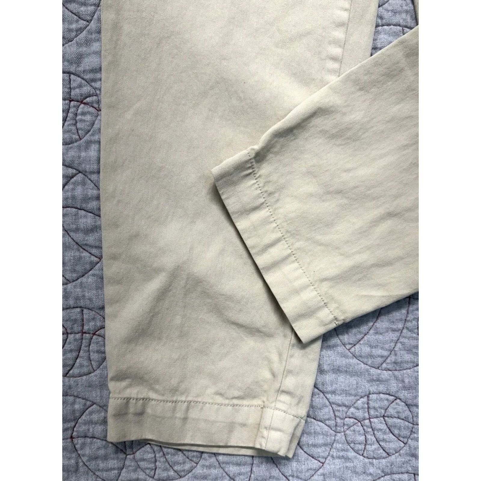 Gap GAP Pant Cargo Twill Tan Tapered Straight Women's Size Small Size 28" / US 6 / IT 42 - 2 Thumbnail