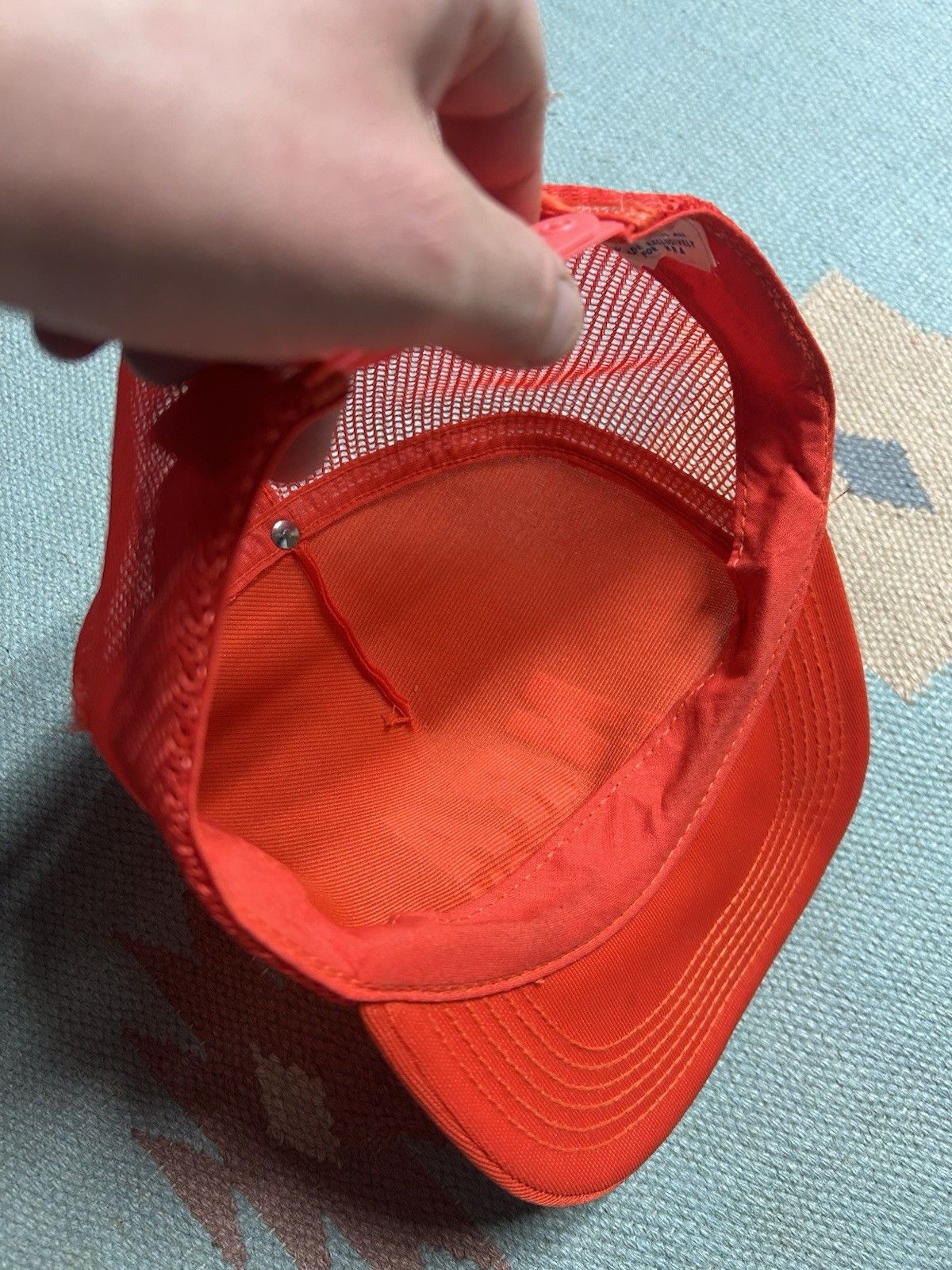 Vintage Vtg 80s trucker hat NRA freedom gun rights 2nd amendment USA Size ONE SIZE - 6 Thumbnail