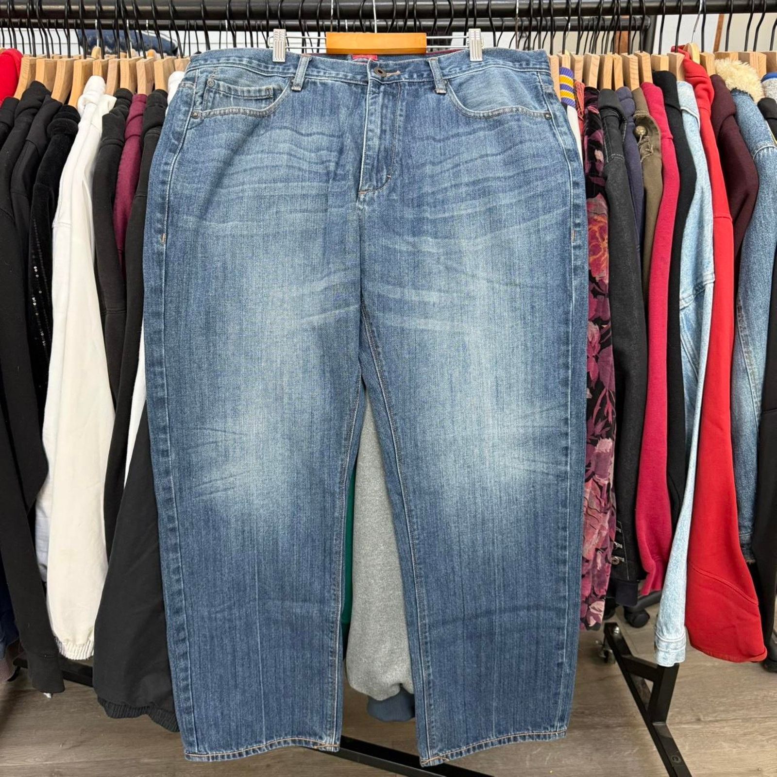 Sean John Vintage Baggy Faded Sean Jean Denim Jeans Size US 40 / EU 56 - 1 Thumbnail