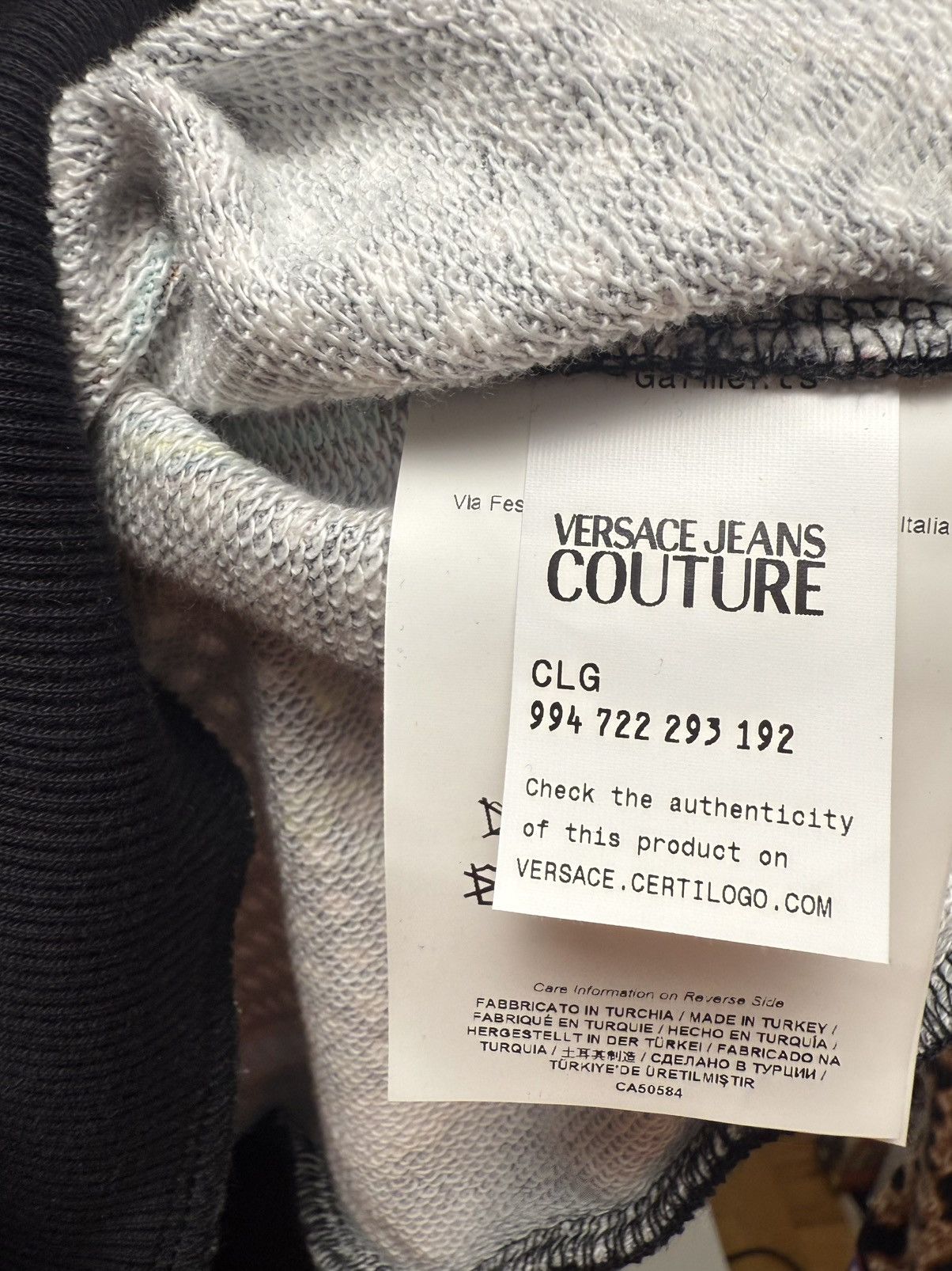 Versace Jeans Couture Versace Jeans Couture Graphic Print Sweatshirt Size US S / EU 44-46 / 1 - 5 Thumbnail
