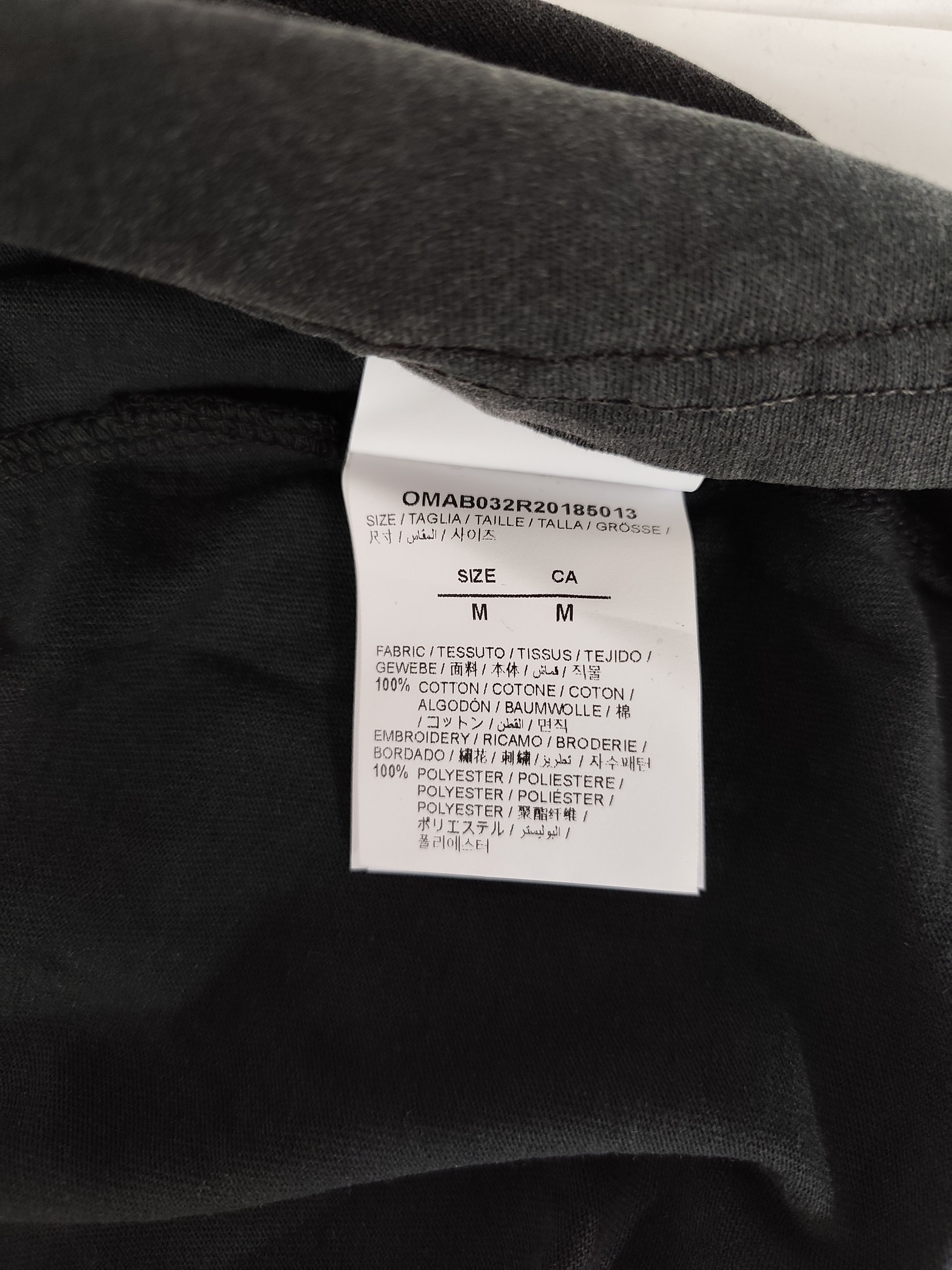 Off-White Off-White "Hand Logo Long Sleeve Mock Neck" Size US M / EU 48-50 / 2 - 6 Thumbnail