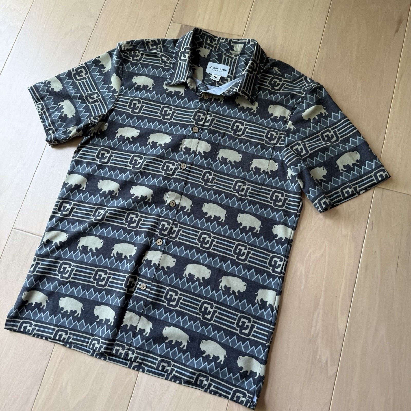 Other Colorado Buffaloes Shirt Multicolor Tellum Chop Short Sleeve Size US M / EU 48-50 / 2 - 8 Thumbnail