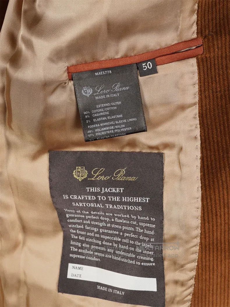 Loro Piana Loro Piana Sartorial Handmade Series Single Breasted Jacke Size US M / EU 48-50 / 2 - 9 Thumbnail