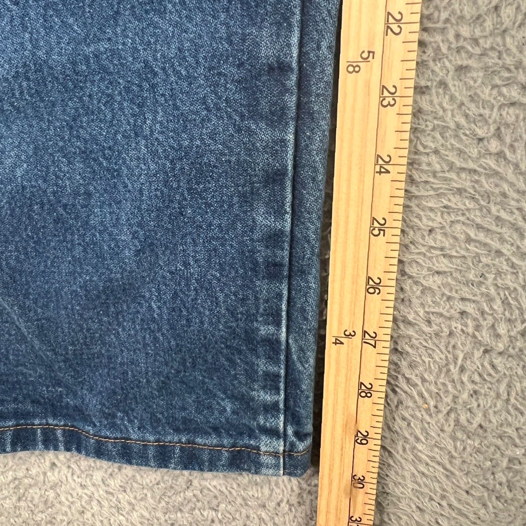 Wrangler VINTAGE Wrangler Cowboy Cut Jeans Mens 34x30 Dark Blue Western Straight Fit Denim Size US 34 / EU 50 - 4 Thumbnail