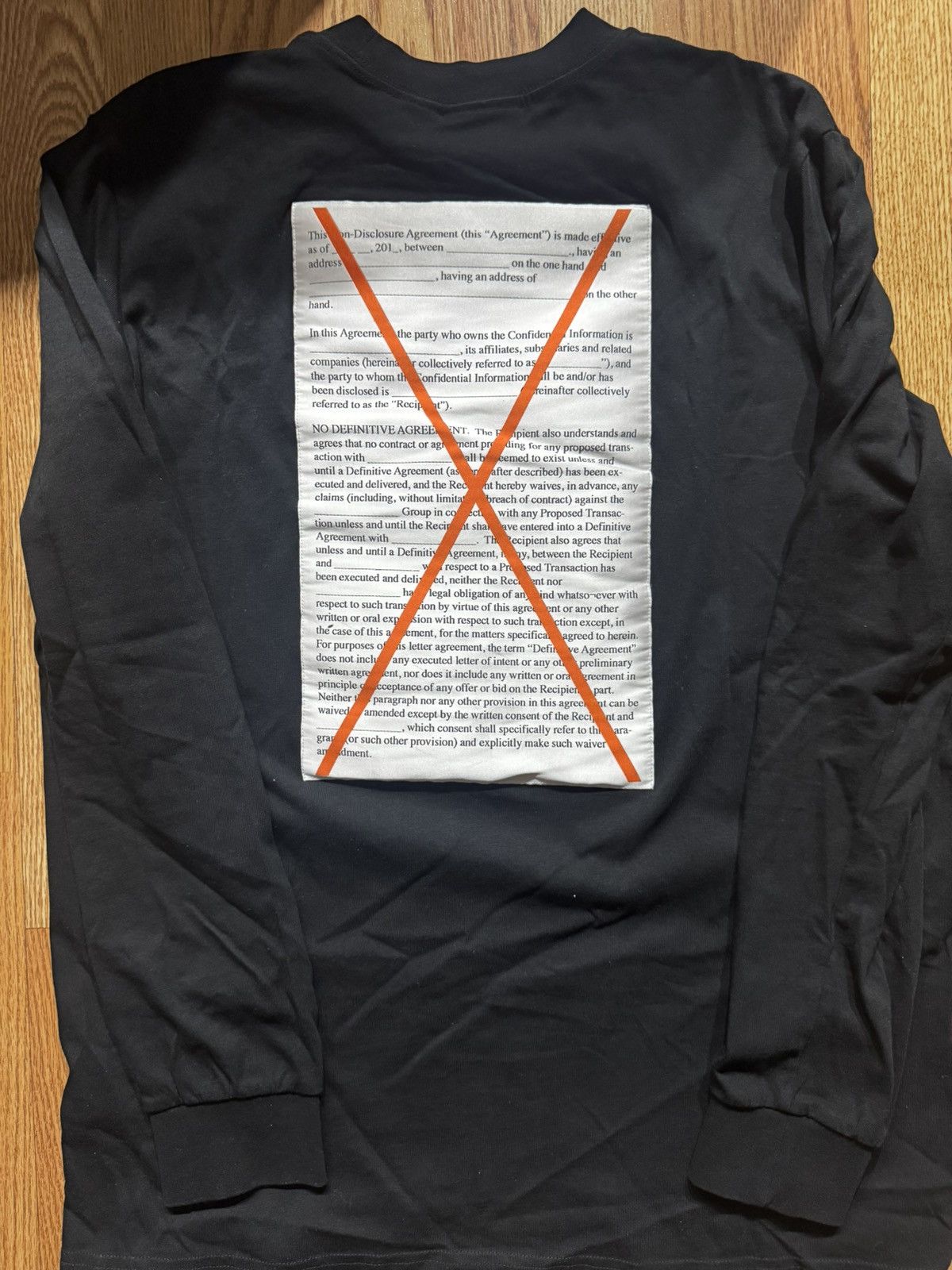Adidas × Alexander Wang Adidas x Alexander Wang NDA Tee Size US L / EU 52-54 / 3 - 1 Thumbnail