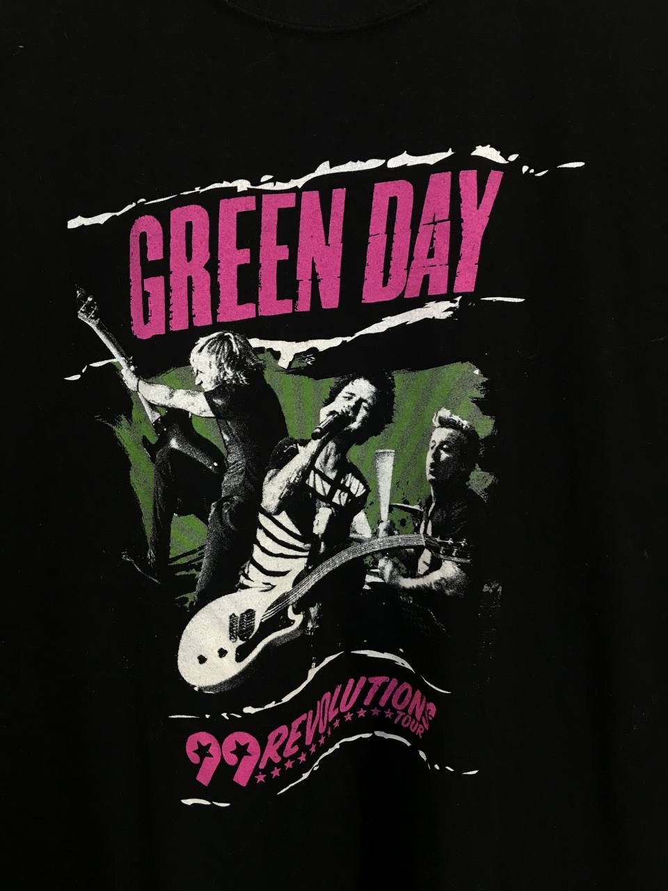 Band Tees Green Day 99 revolution tourvintage rock band tee Size US M / EU 48-50 / 2 - 4 Thumbnail