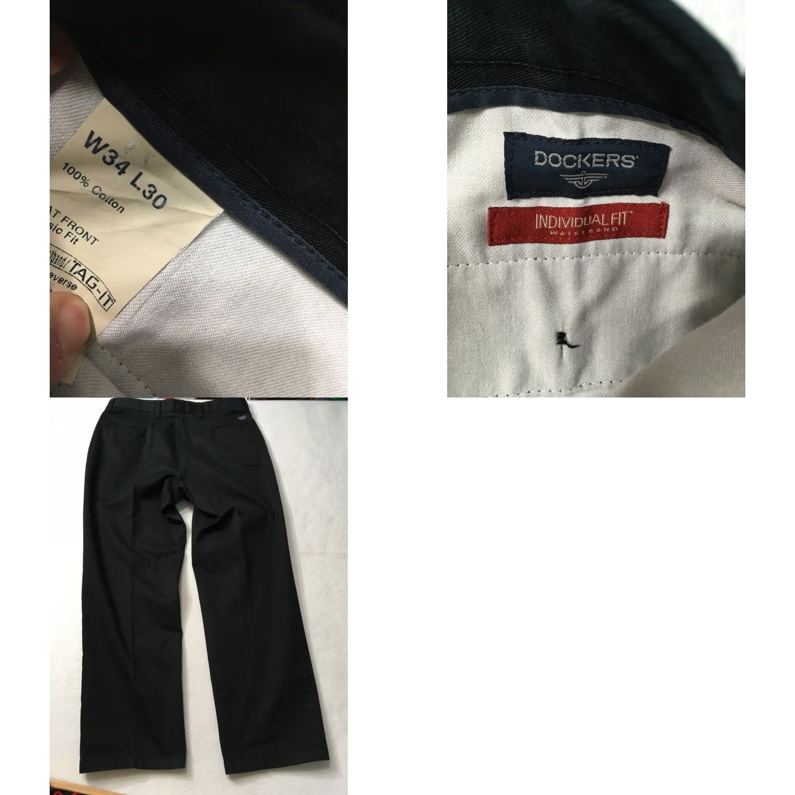 Dockers Dockers Pants Khaki black Size 34 X 30 Men's Size US 34 / EU 50 - 8 Thumbnail
