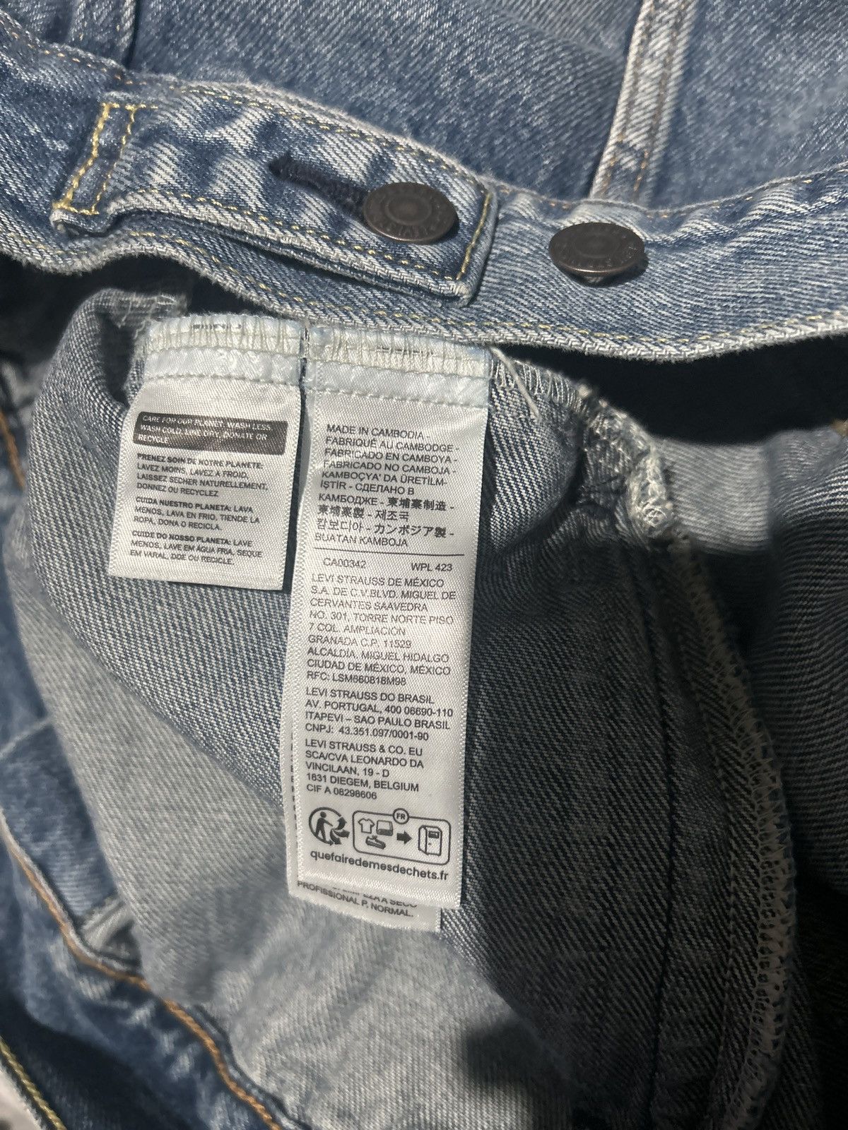 Levi's Levis denim jacket Size US S / EU 44-46 / 1 - 8 Thumbnail