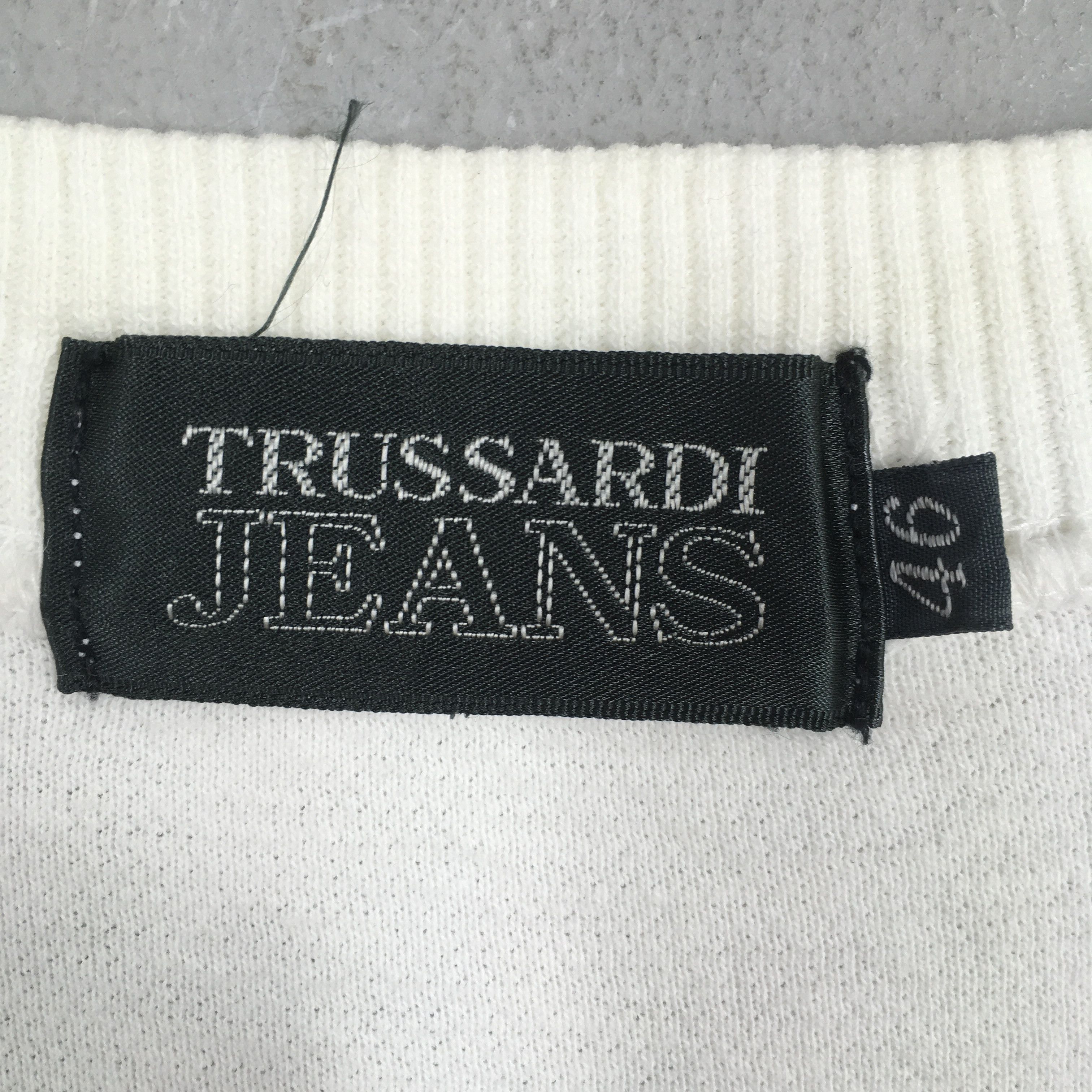 Trussardi Vintage Trussardi Jeans Italy Designer Sweatshirt XLarge Size US XL / EU 56 / 4 - 5 Thumbnail